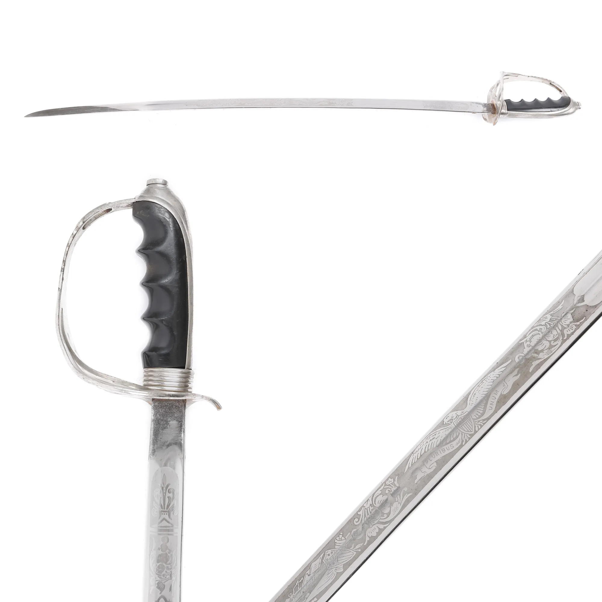 Ceremonial infantry officer's sword, USA, mid-20th century