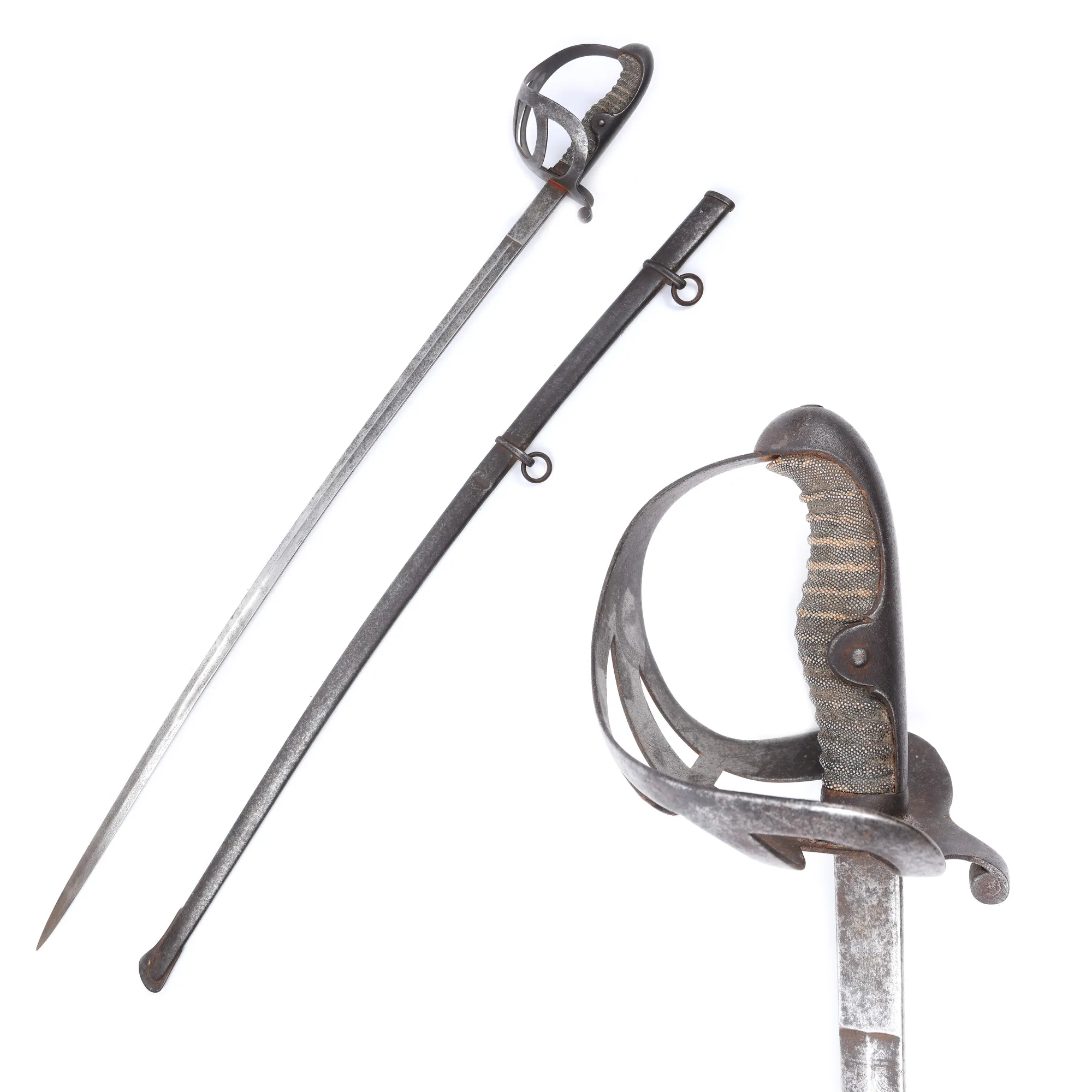 Sabie de cavalerie, cu teacă, Germania, a doua jumătate a sec. XIX