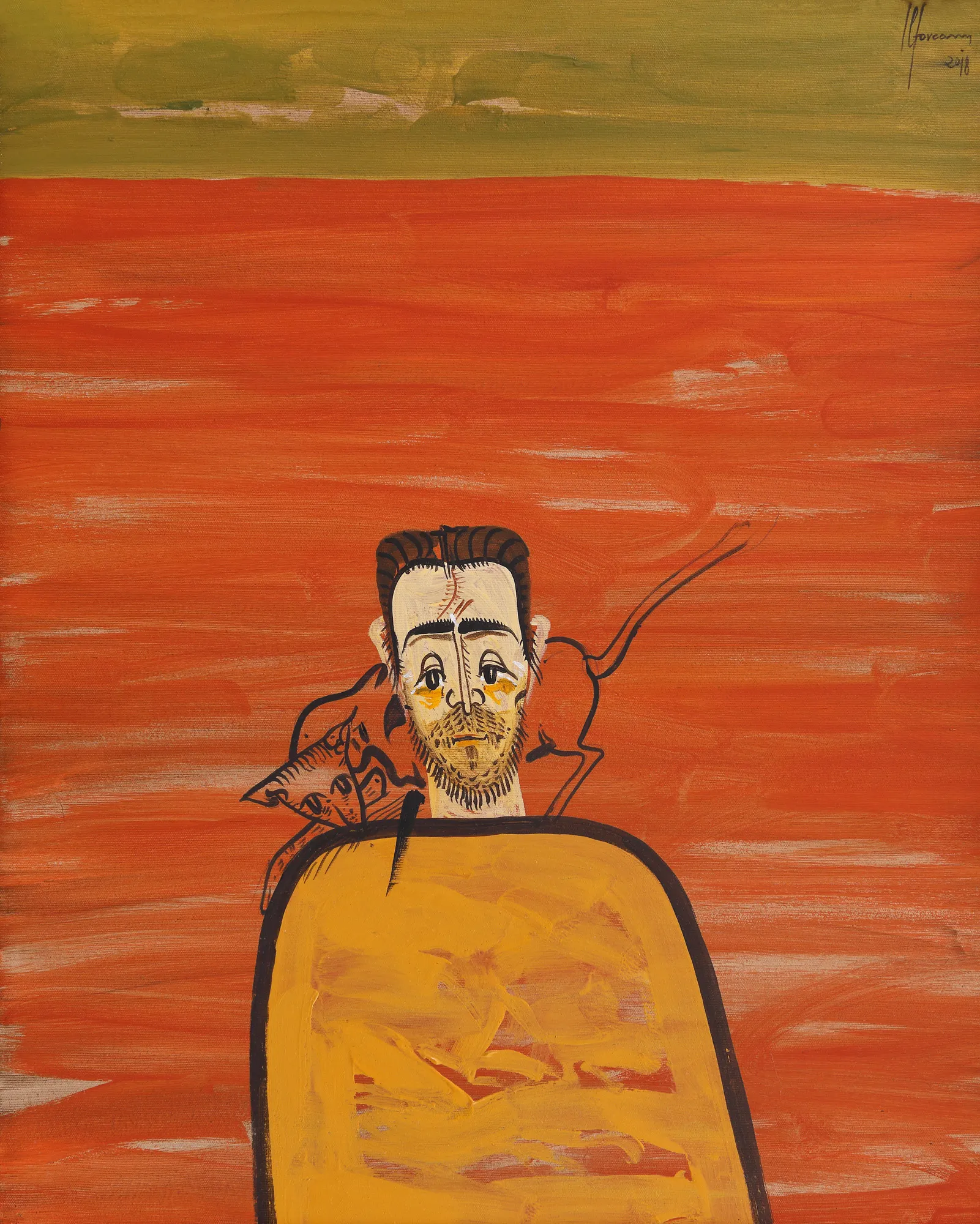 Man with a Cat