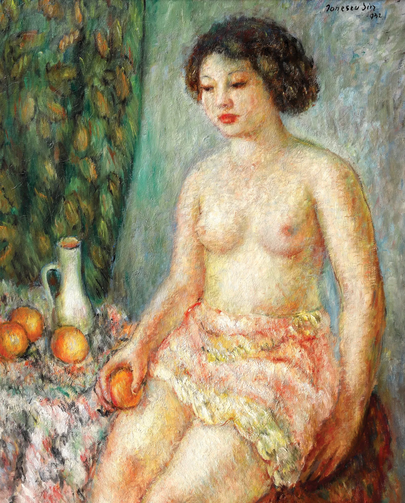 Nude with Oranges