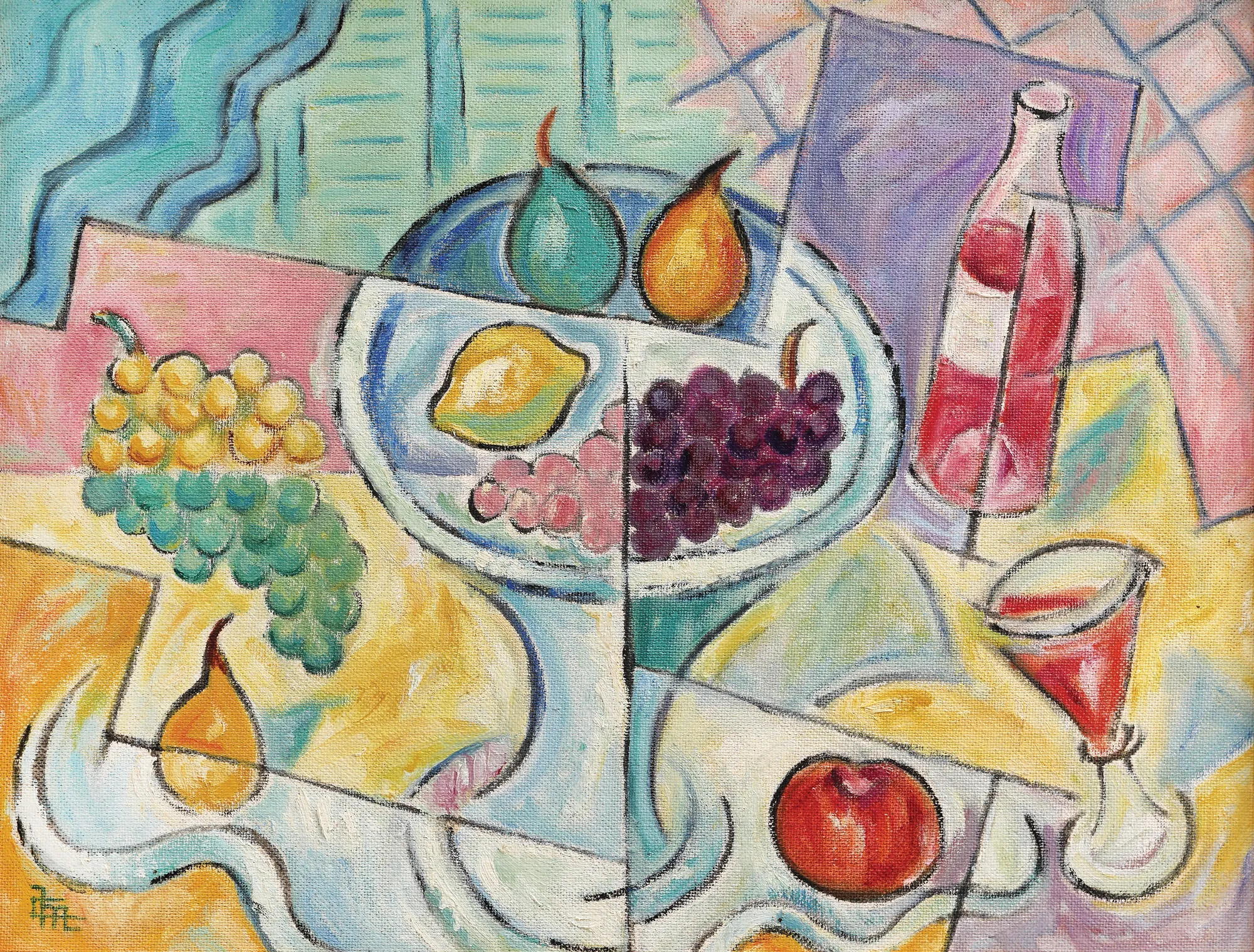 Still Life with Fruit Bowl