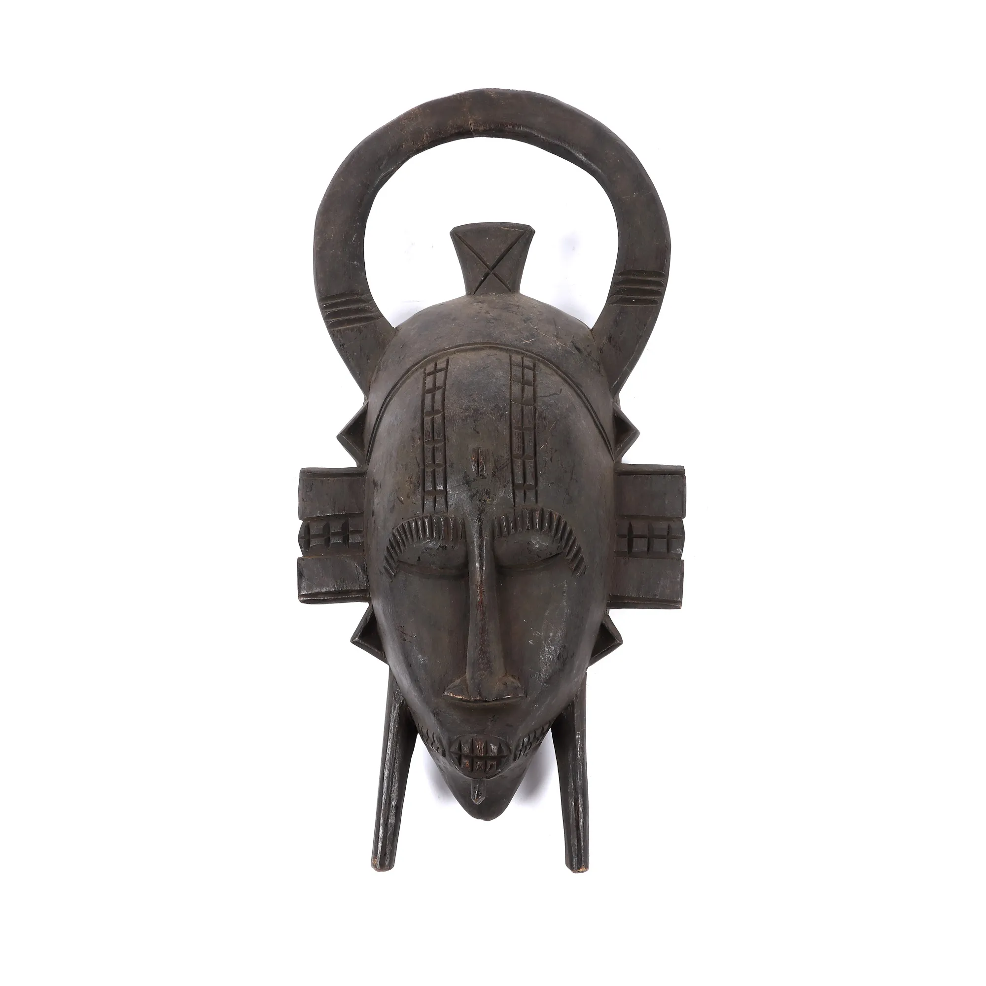 Ngambele decorative mask, Senufo, Côte d'Ivoire