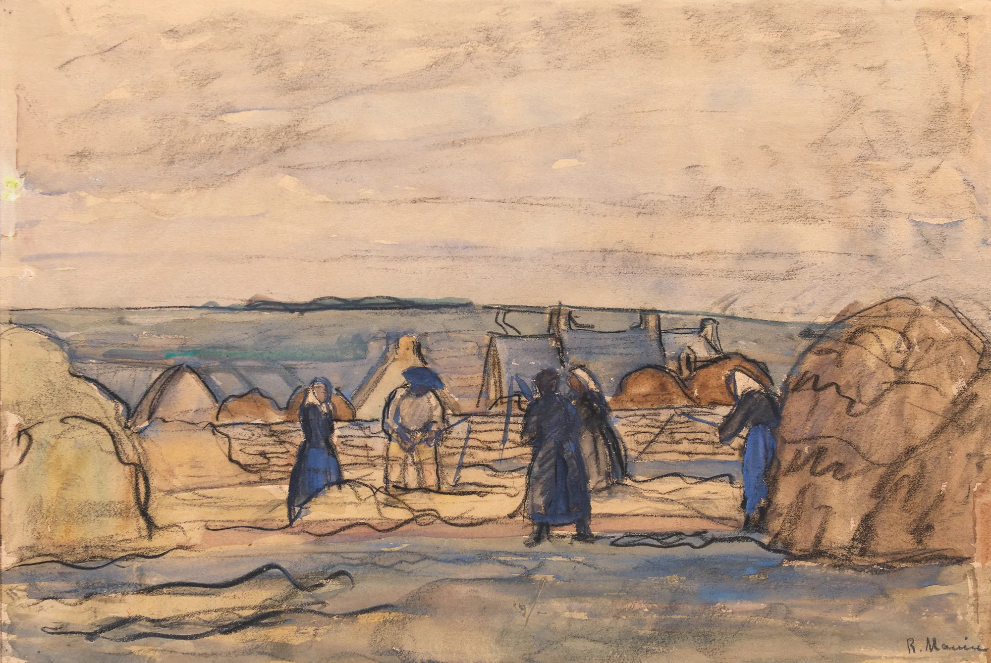 Strânsul fânului (Bretania)