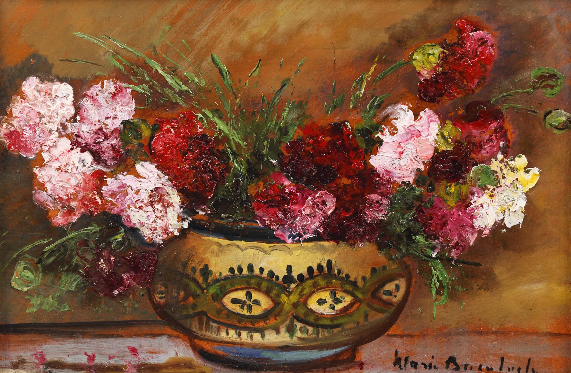 Vase with Carnations
