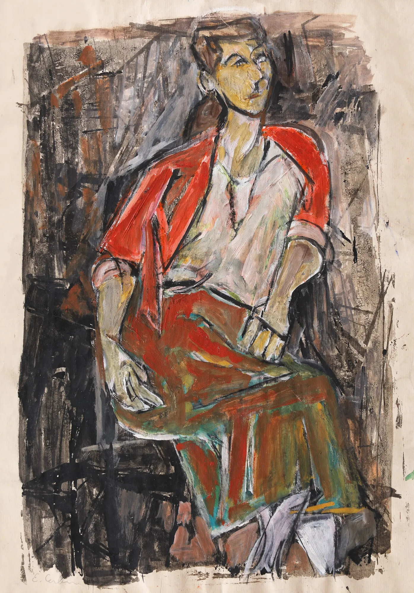 Portretul unei prietene (Alma Redlinger)