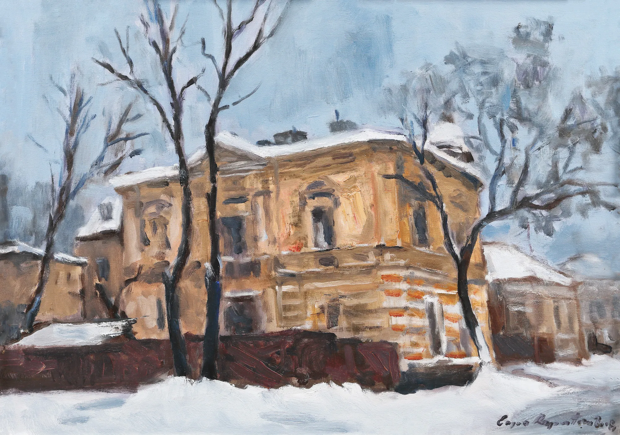 Winter in Bucharest (Codrii Cosminului Restaurant)