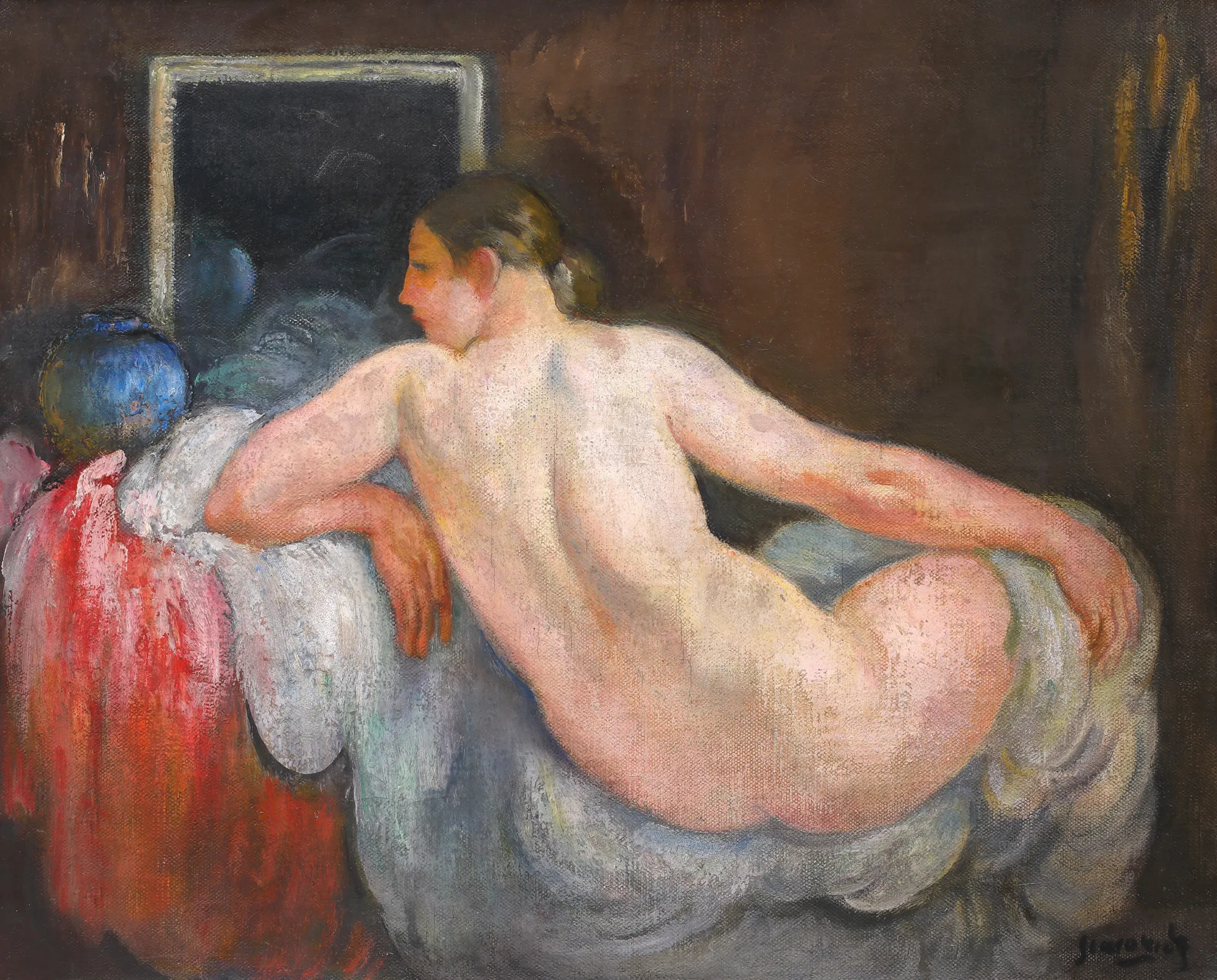 Nud cu spatele