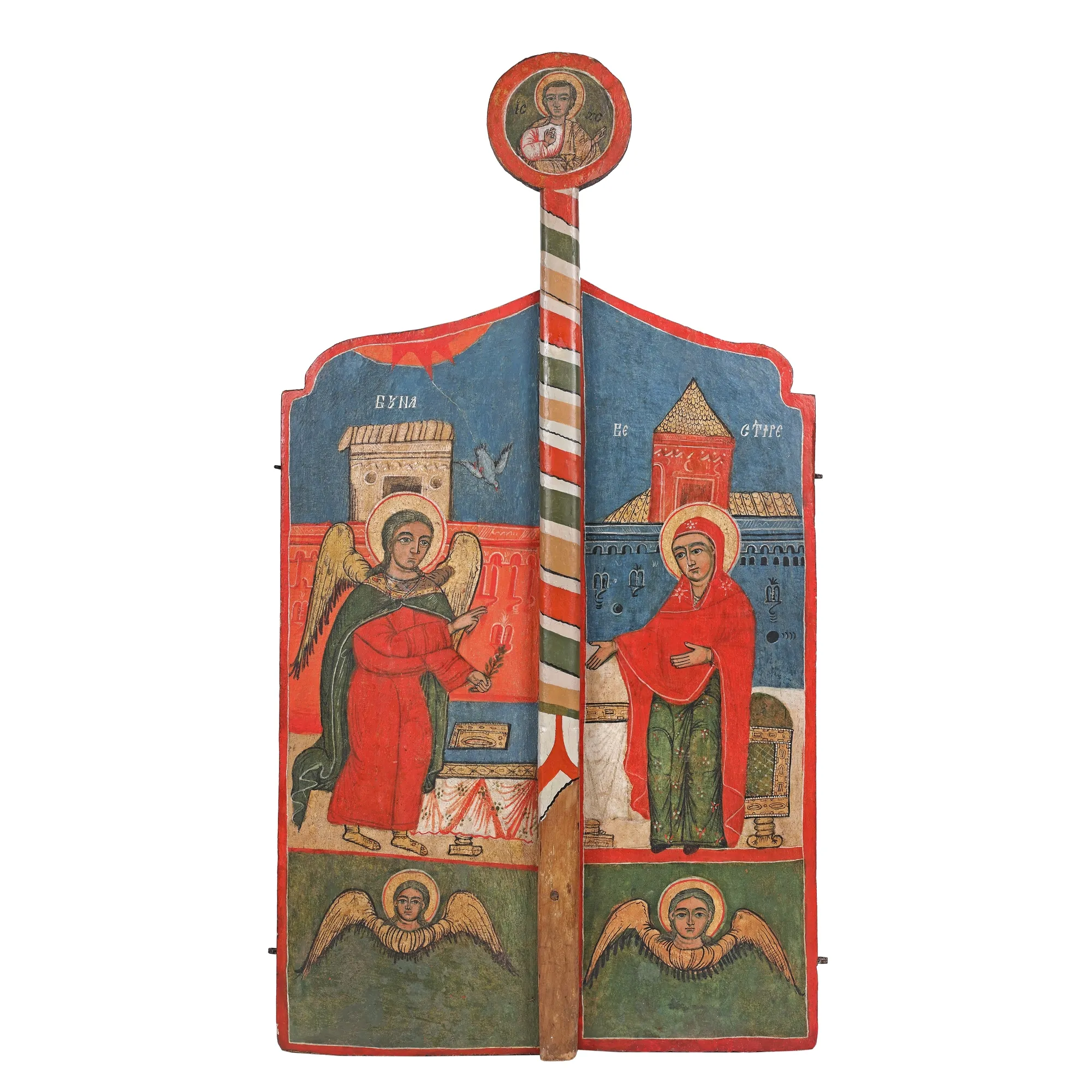 Uși împărăteşti, "Buna Vestire", atelier românesc, prima jumătate a sec. XIX
