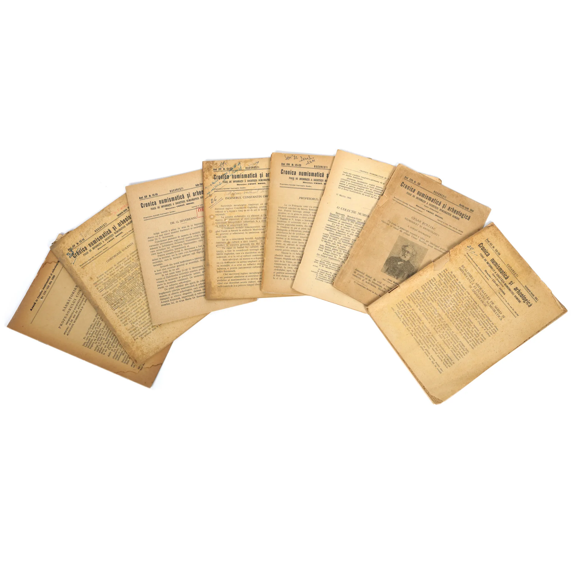 Cronica Numismatică și Arheologică, 1939-1945
