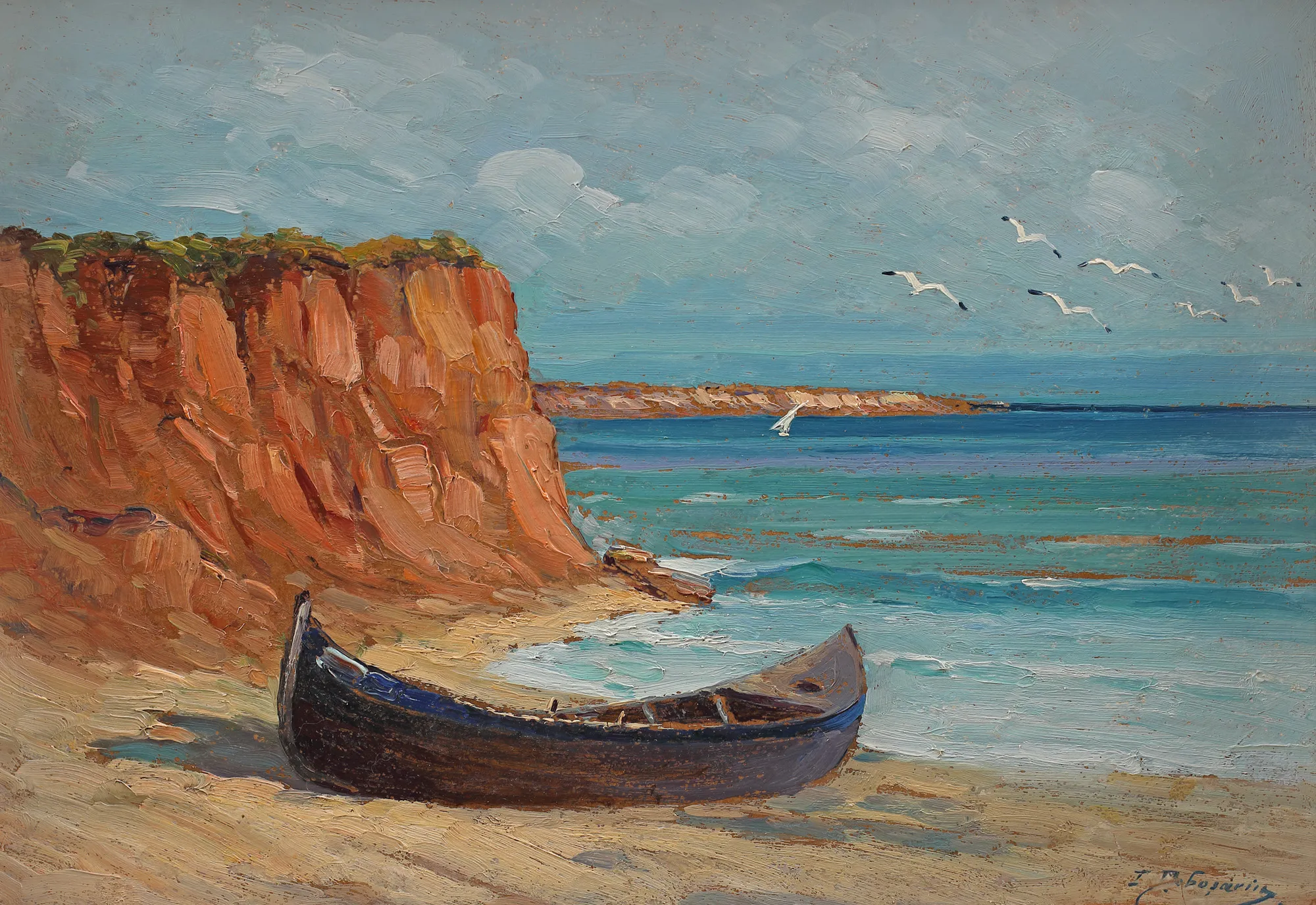 Boat Ashore