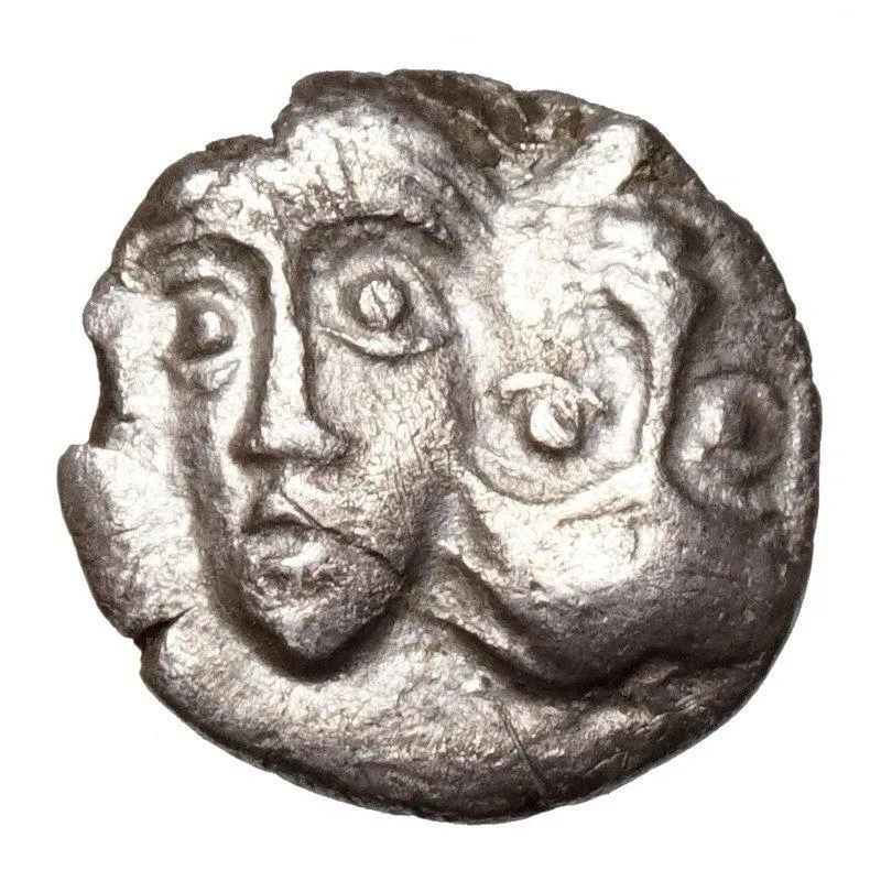 Monedă Hemiobol Histria, sec. IV î.e.n., argint
