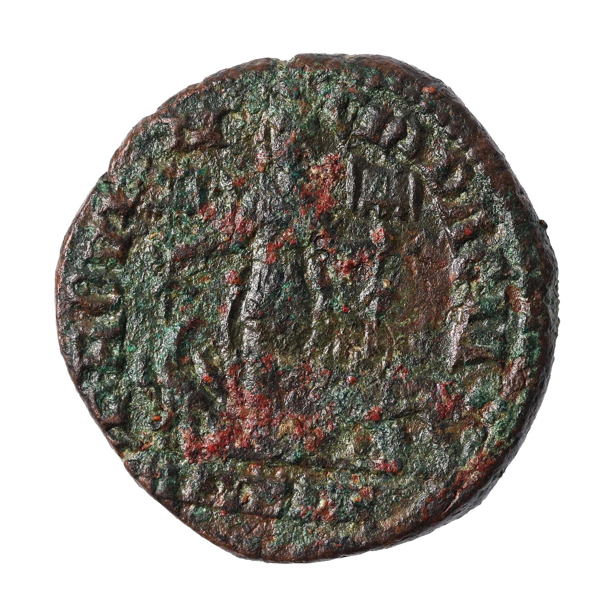 Monedă Sestertius, Valerian I, tip Provincia Dacia, 253-254 e.n.