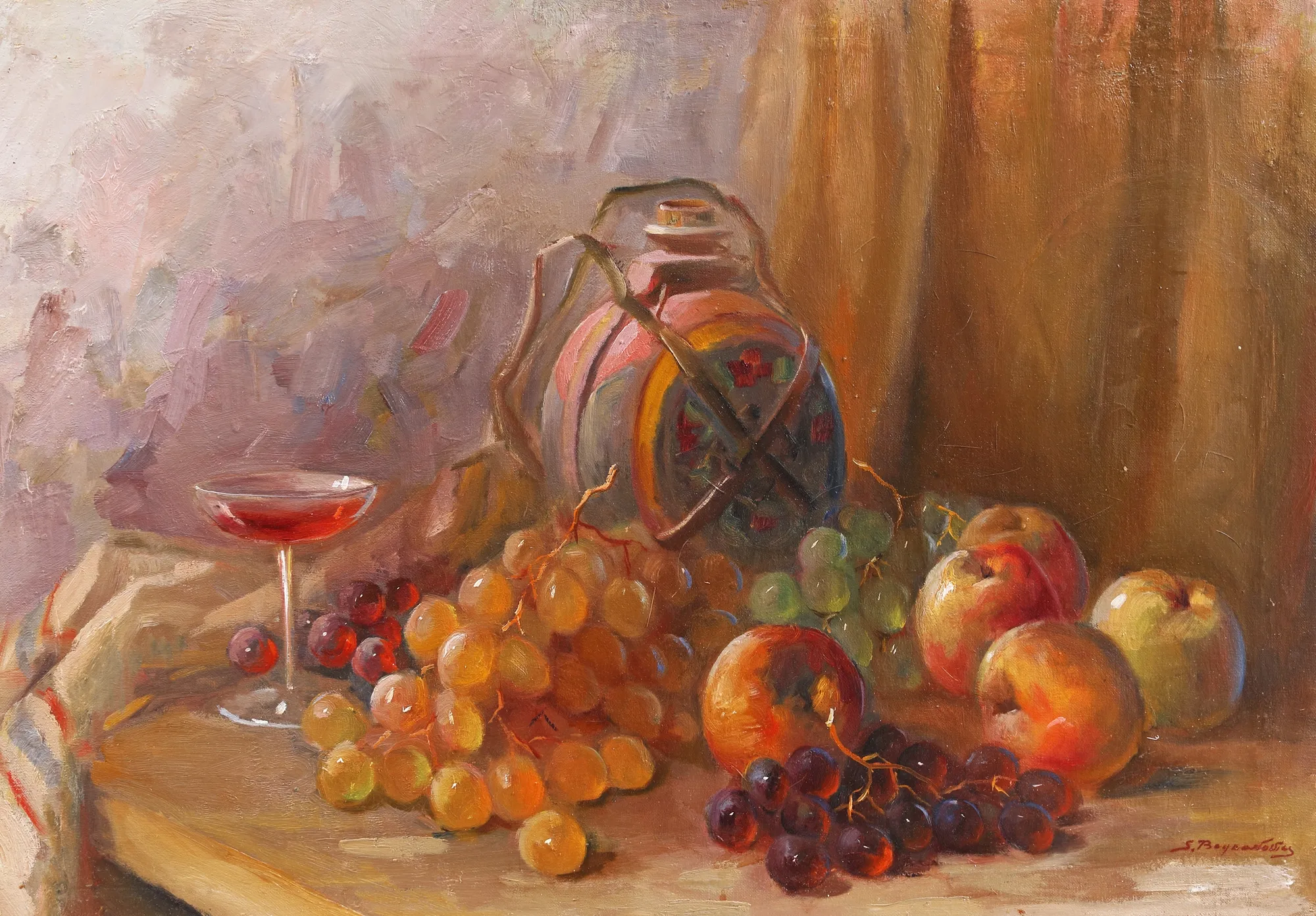 Still Life with Autumn Fruits