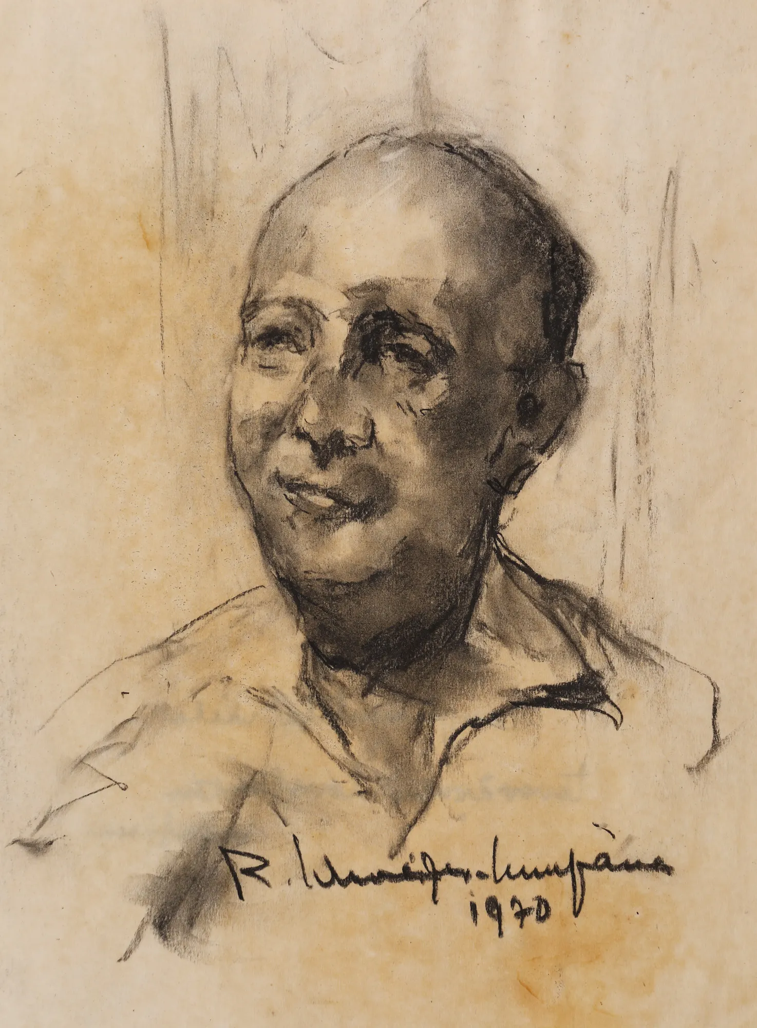 Portrait of comrade Constantin Serafim