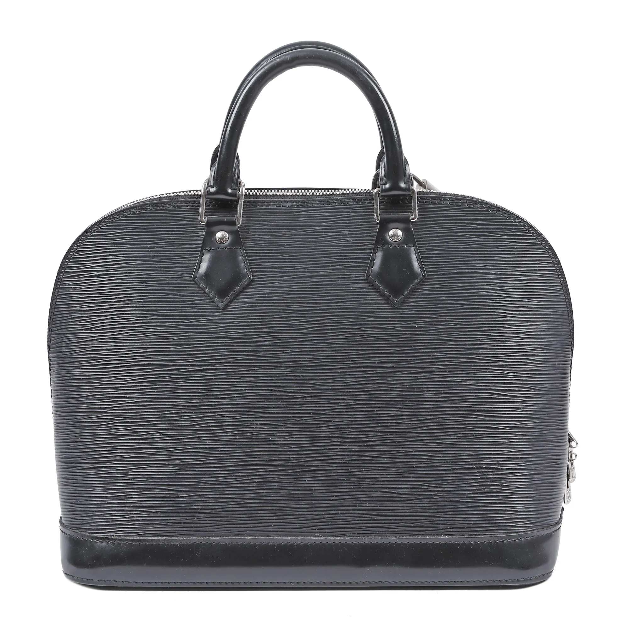 Geantă Louis Vuitton Alma PM, din piele Epi, de culoare Noir