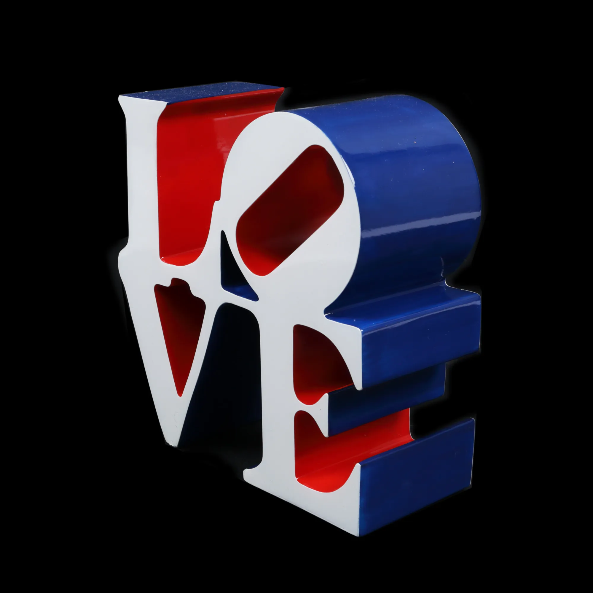 Love Blue Red White