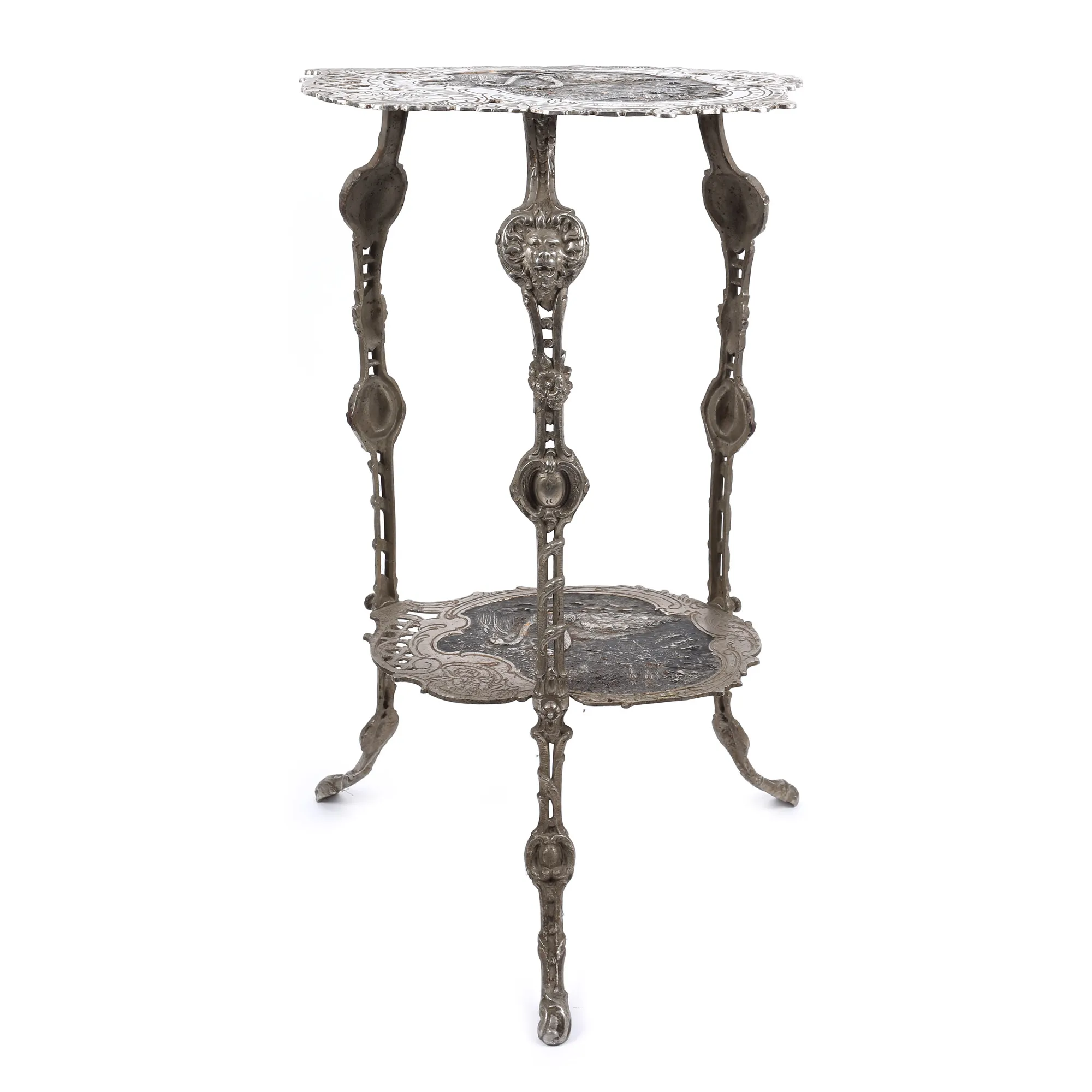 Piedestal Neo-Rococo, decorat cu lebede, cca. 1910, provine din colecția Marinei Dimitropoulos