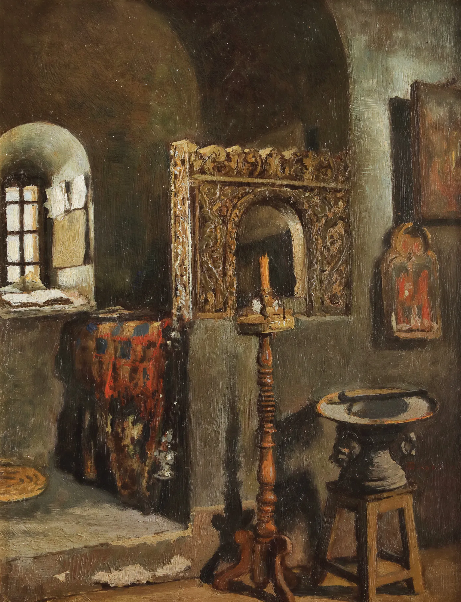 Liniștea unui interior