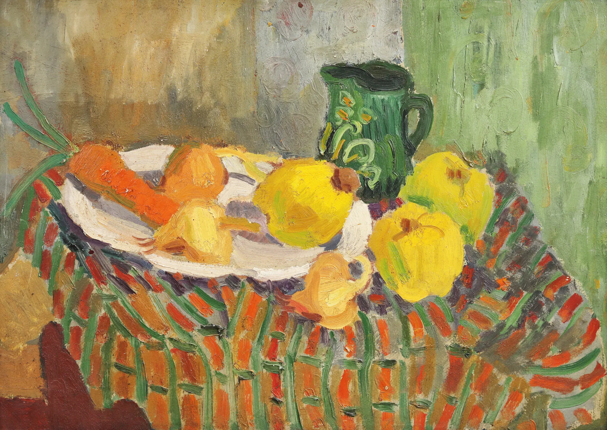 Still life with quinces