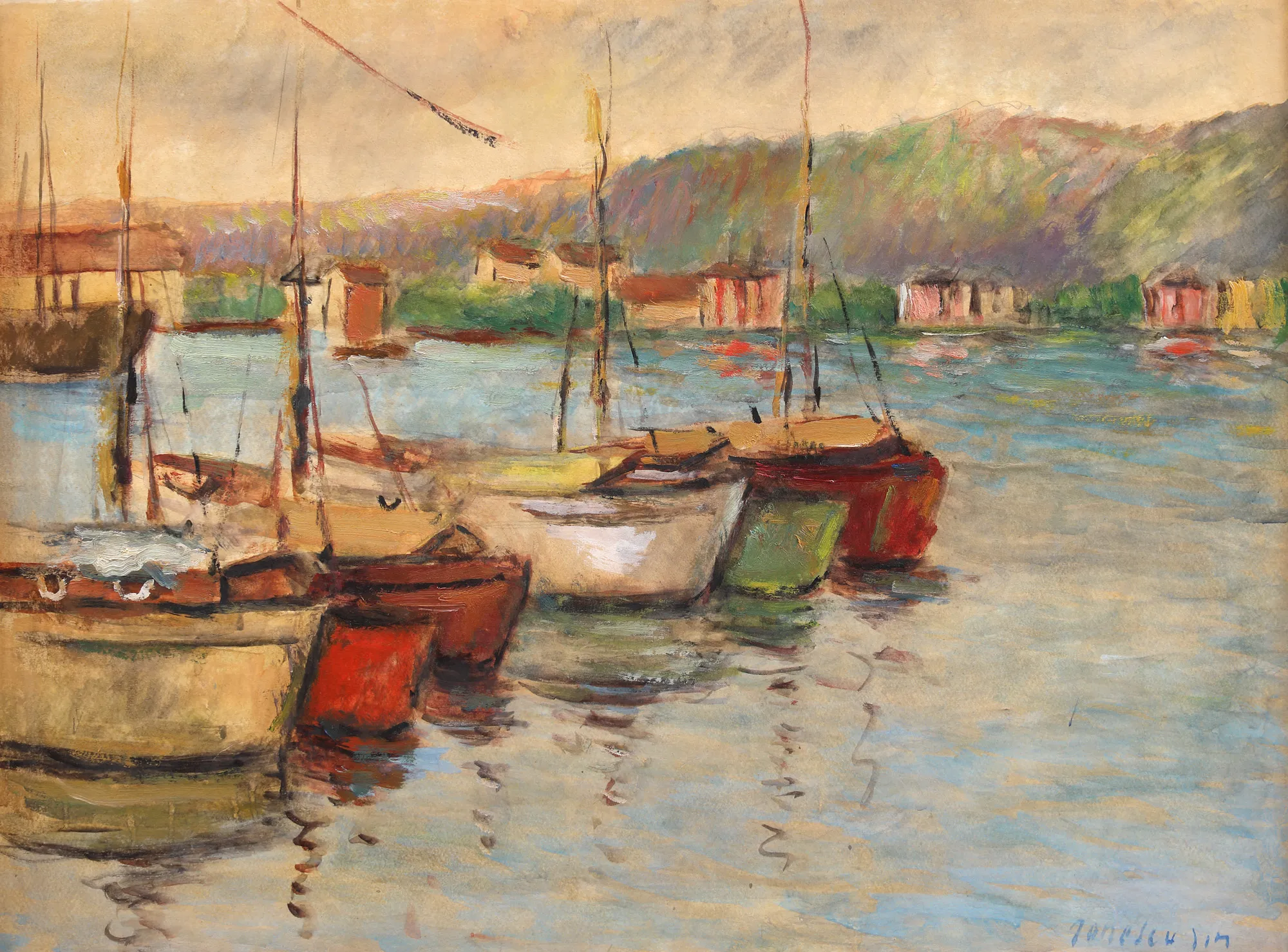 Sails in Saint Tropez