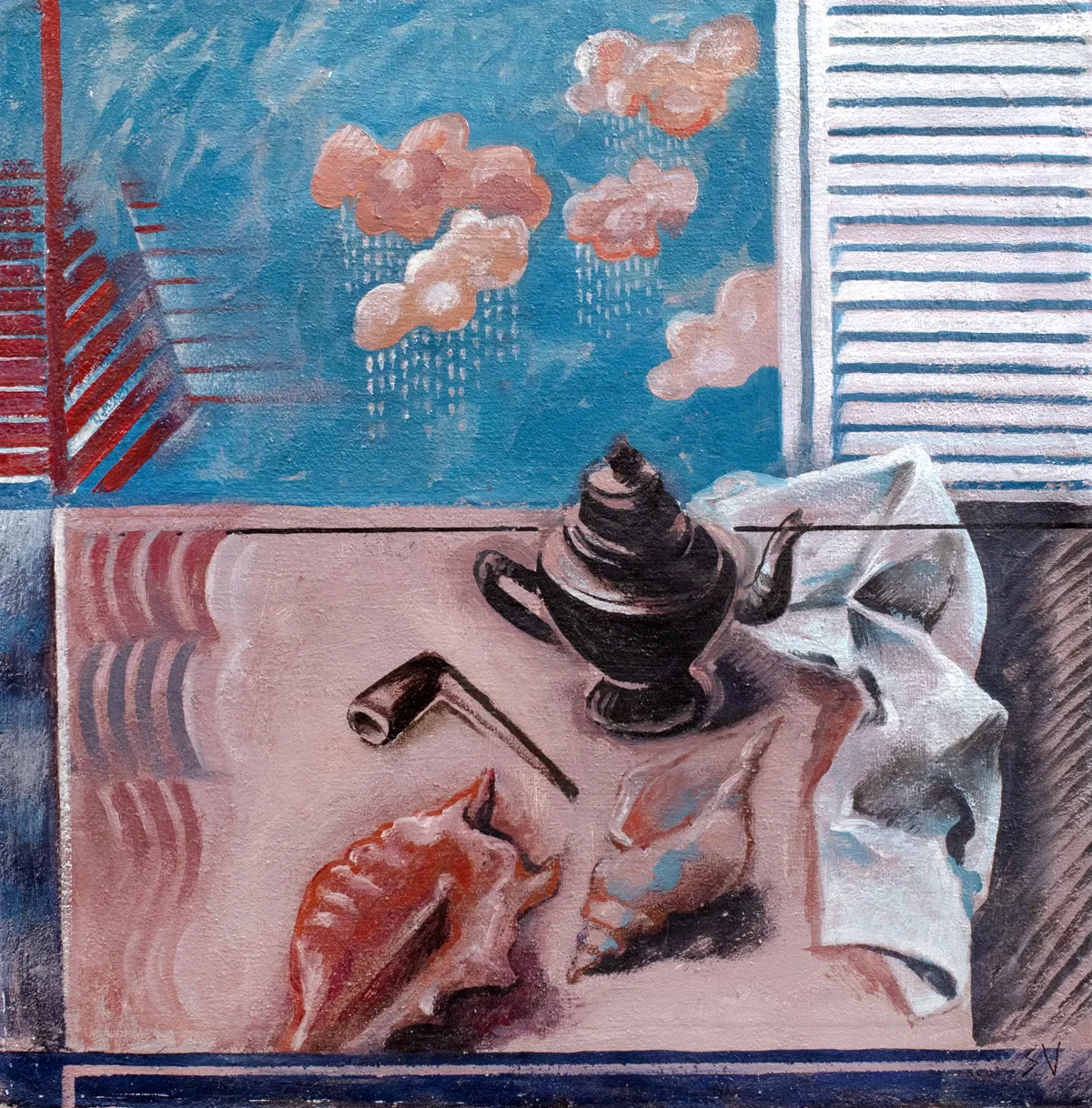 Table with pipe