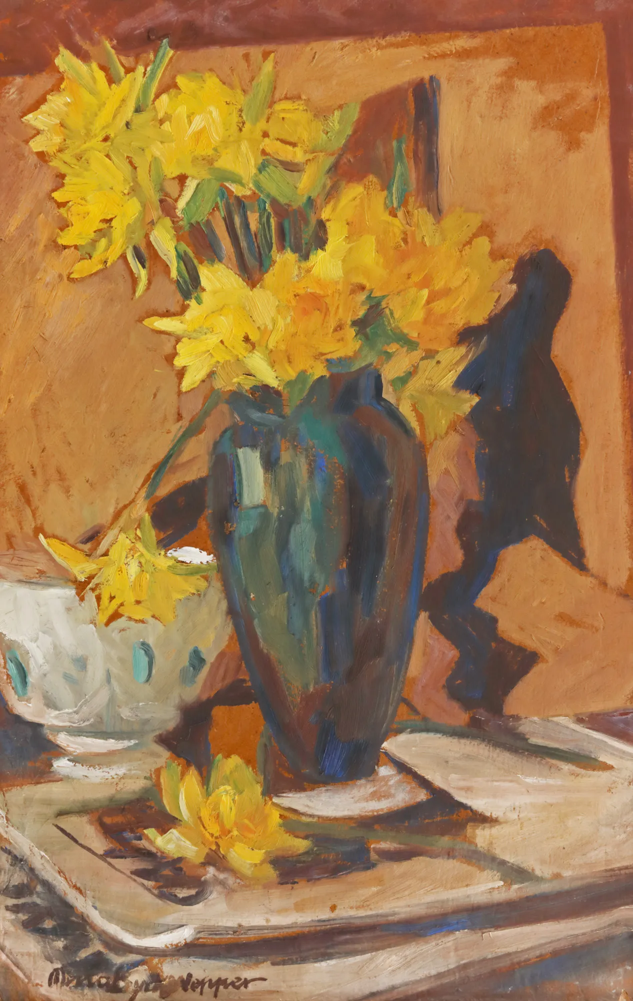 Vase with Daffodils 