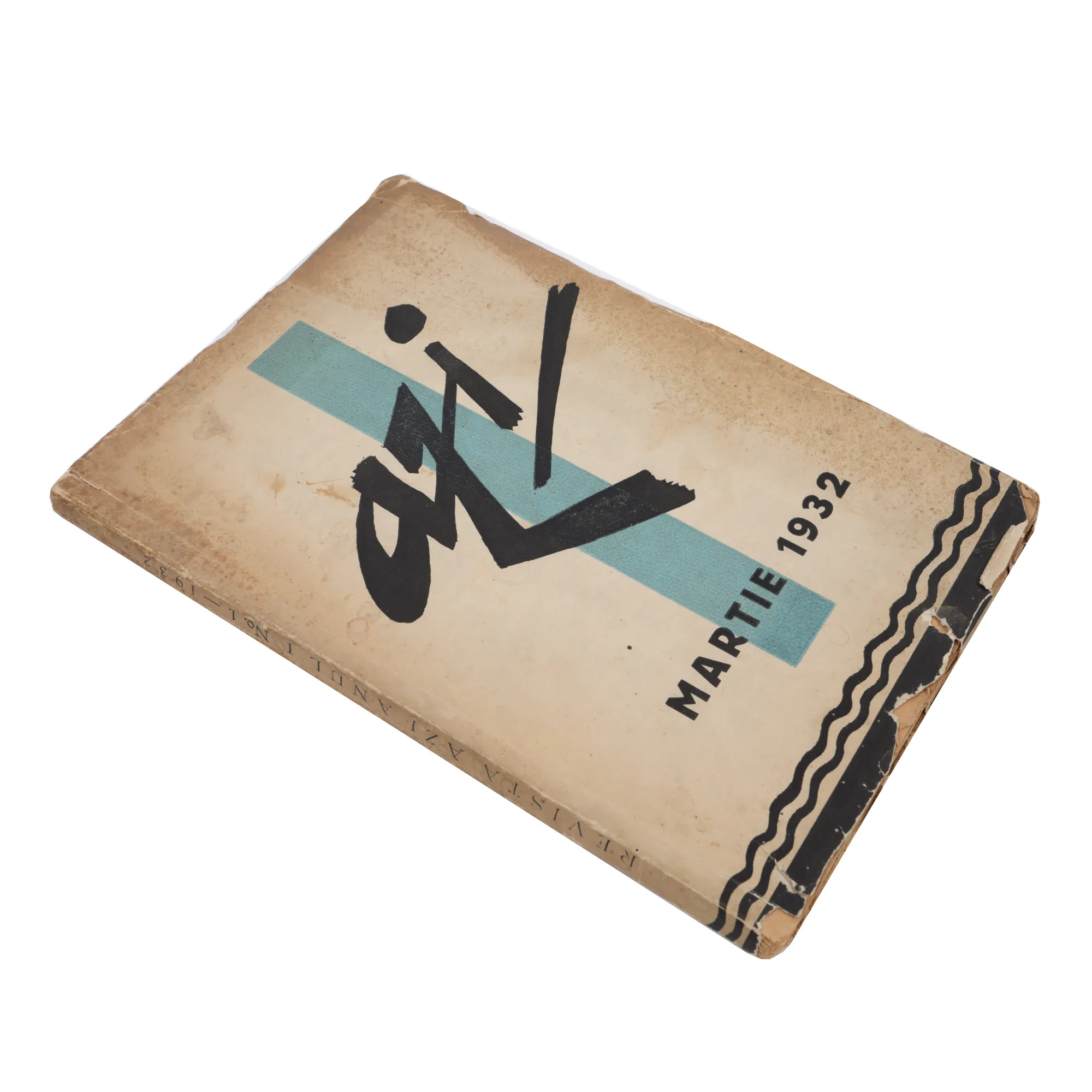 ‘Azi’ magazine, 1st year, No 1, March 1932, Bucharest, from the collection of the literary critic Șerban Cioculescu 