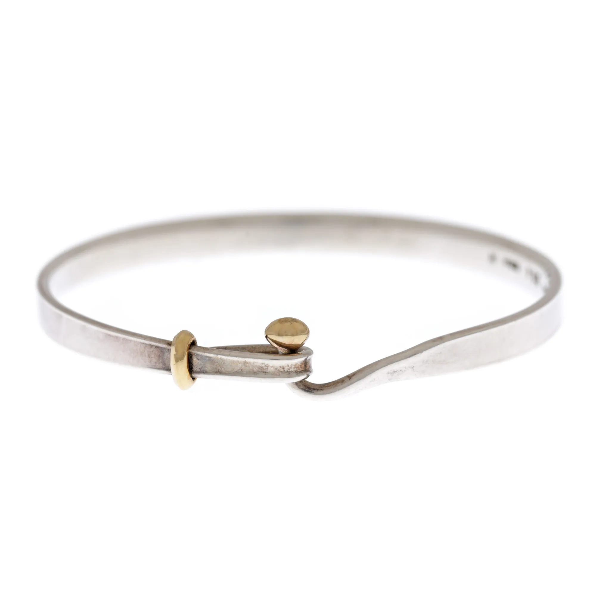 Brățară Georg Jensen, din aur și argint