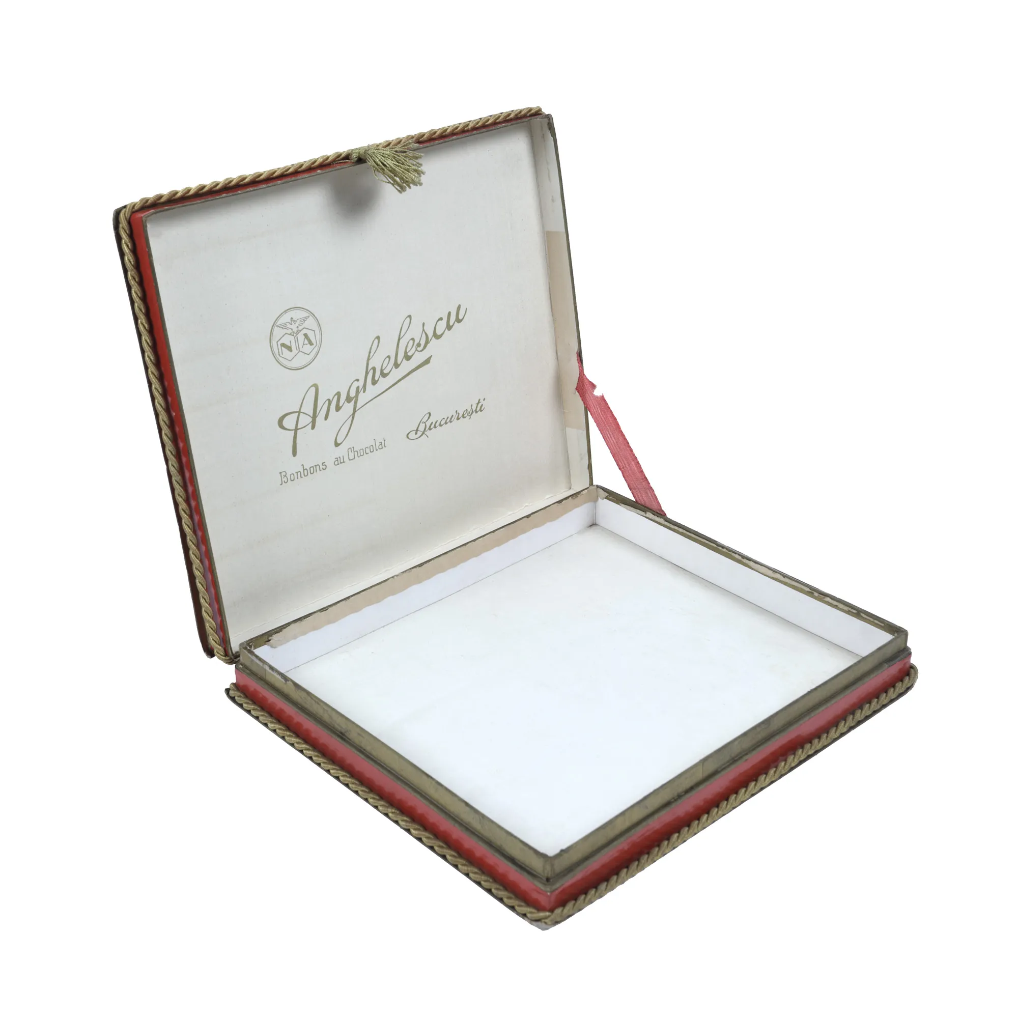 Chocolate Candy Box, Anghelescu brand, Bucharest, interwar period