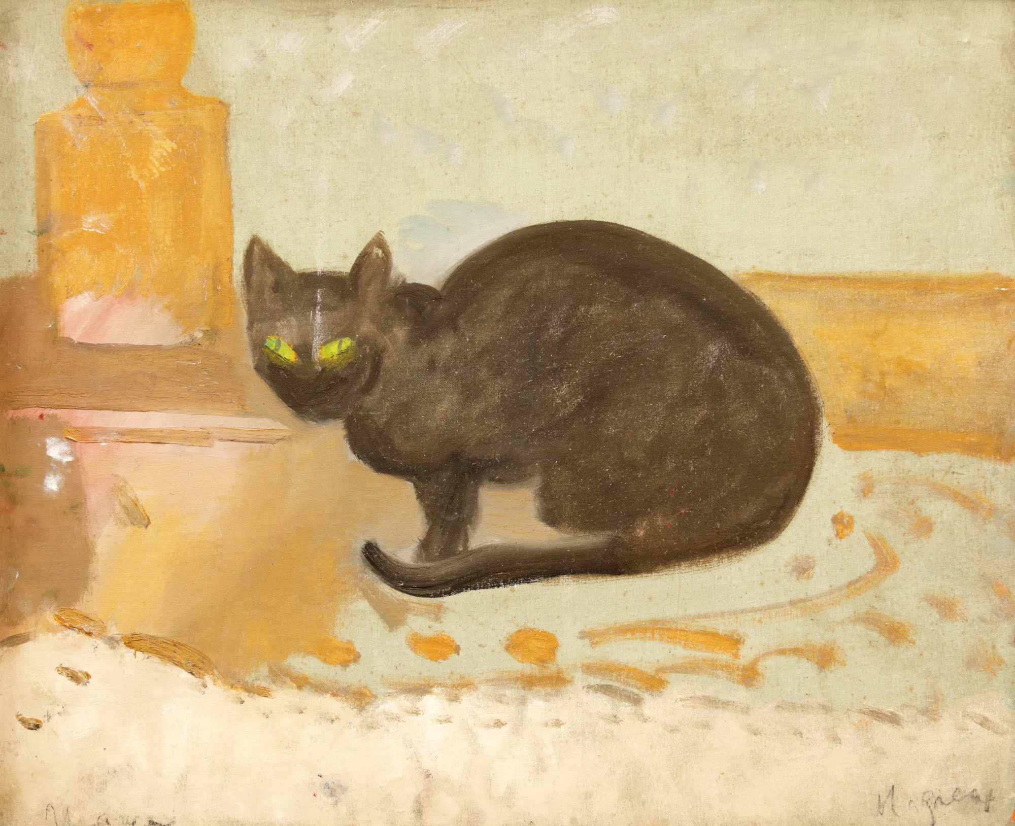 Cat on Sofa