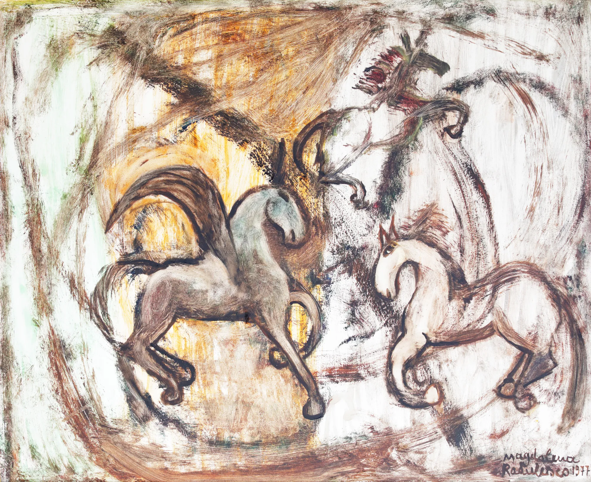 Horses at the Circus