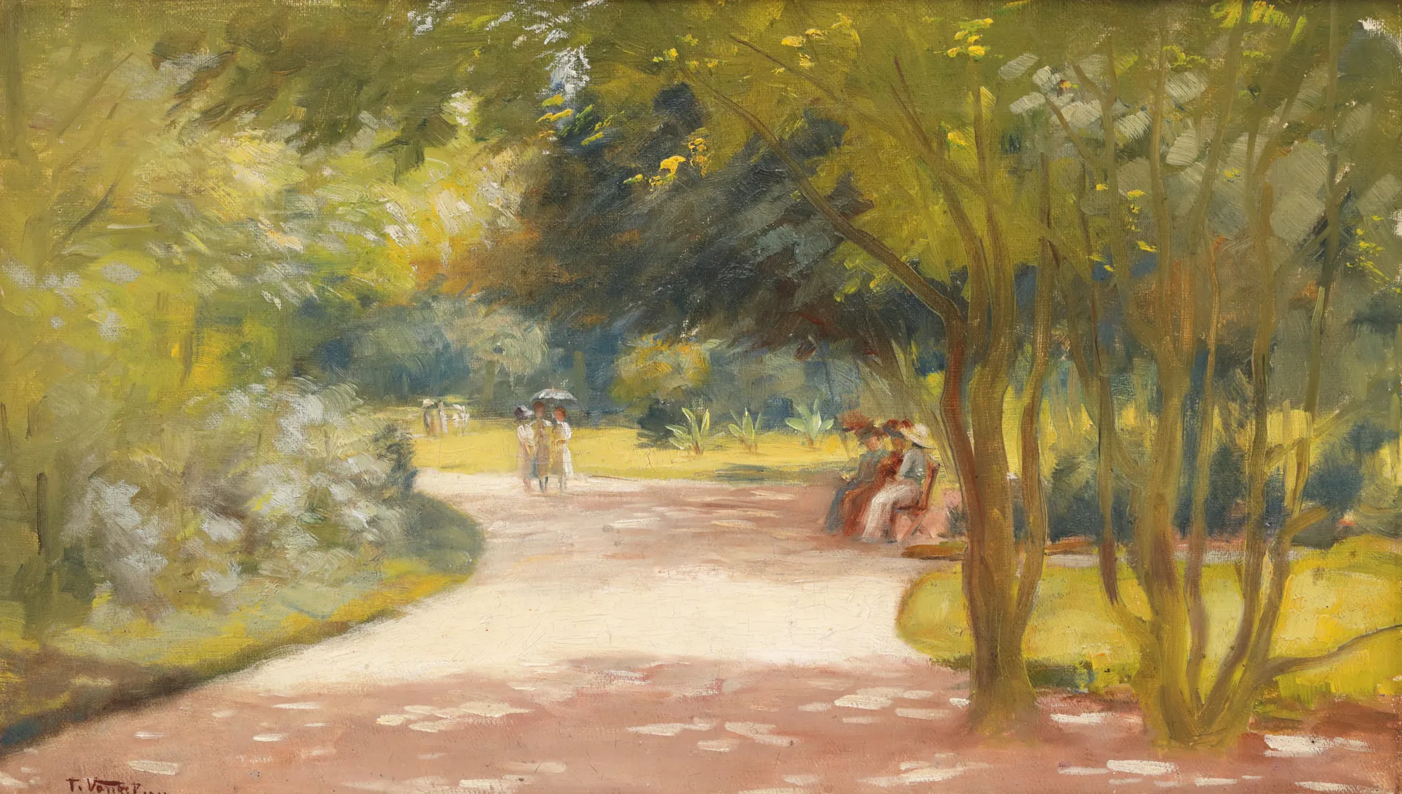 Promenadă în parc