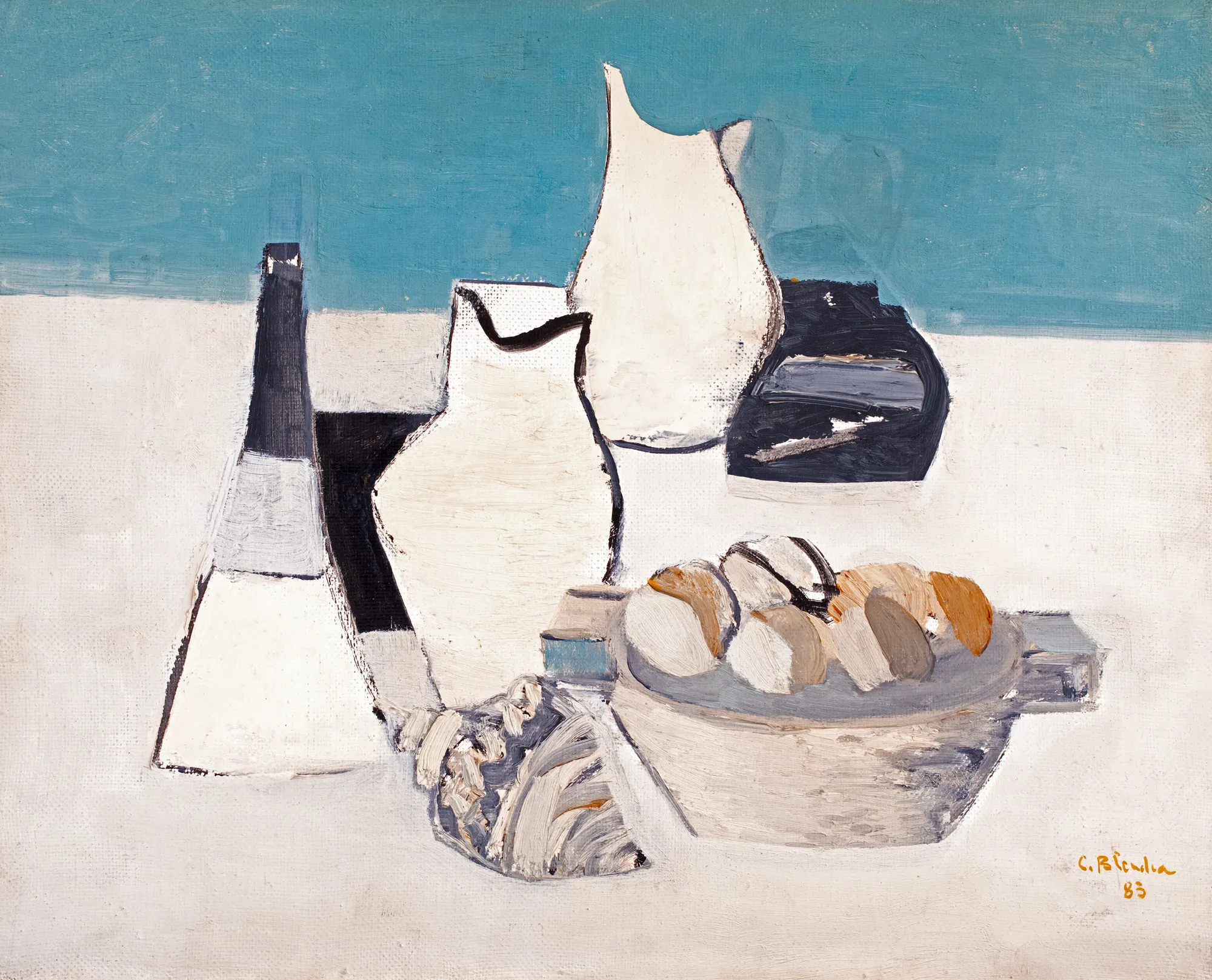 Still Life with Vessels and Acorns