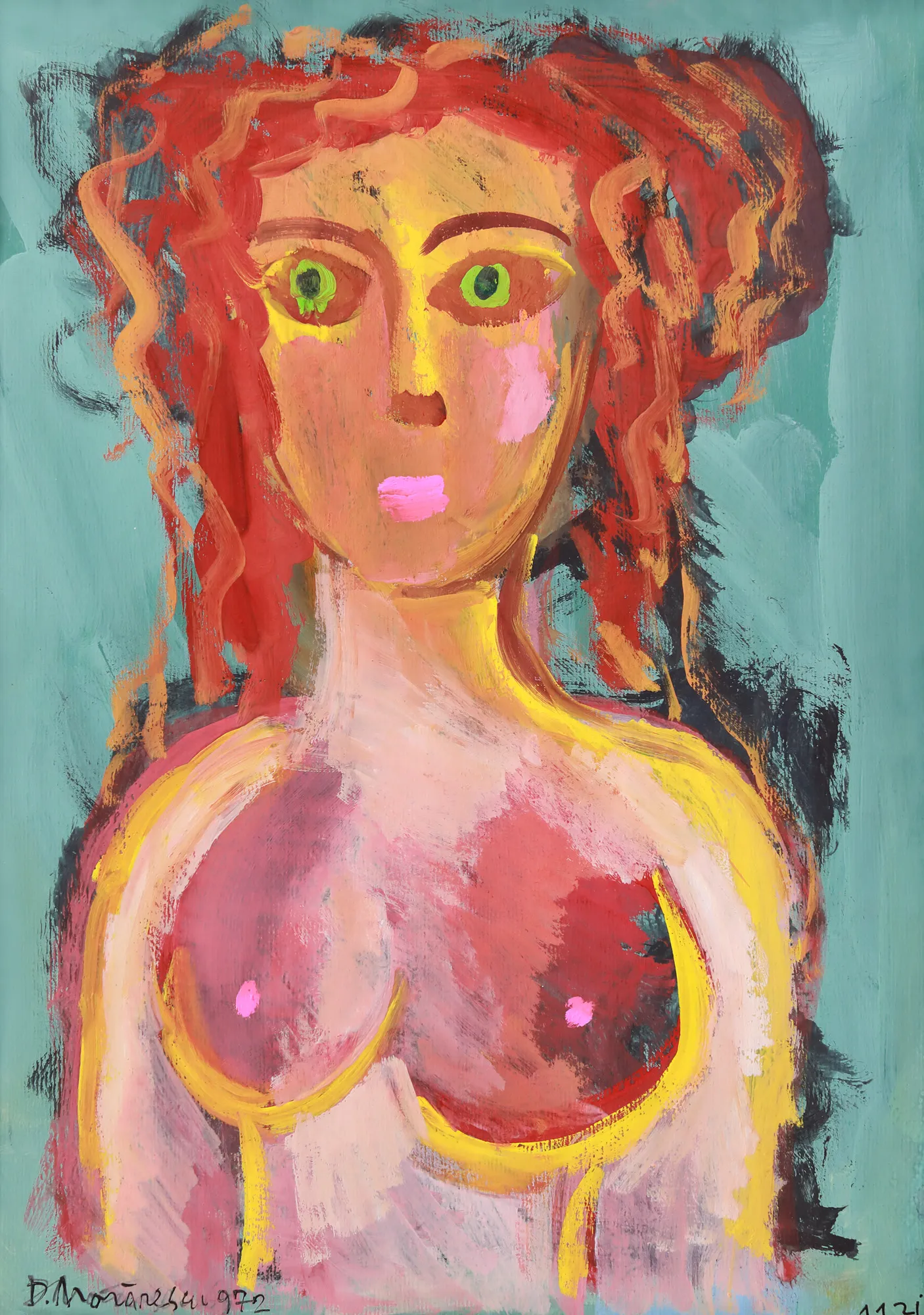 Girl with Green Eyes