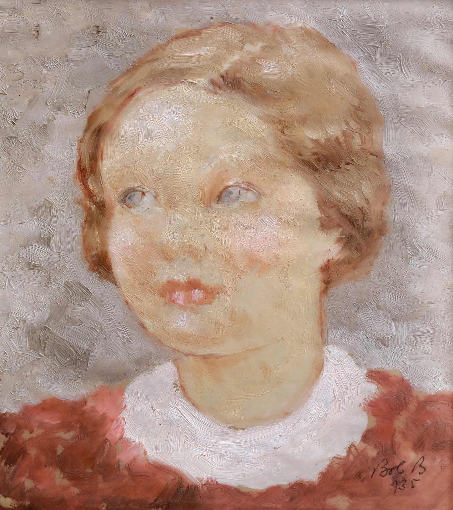 Girl with White Collar
