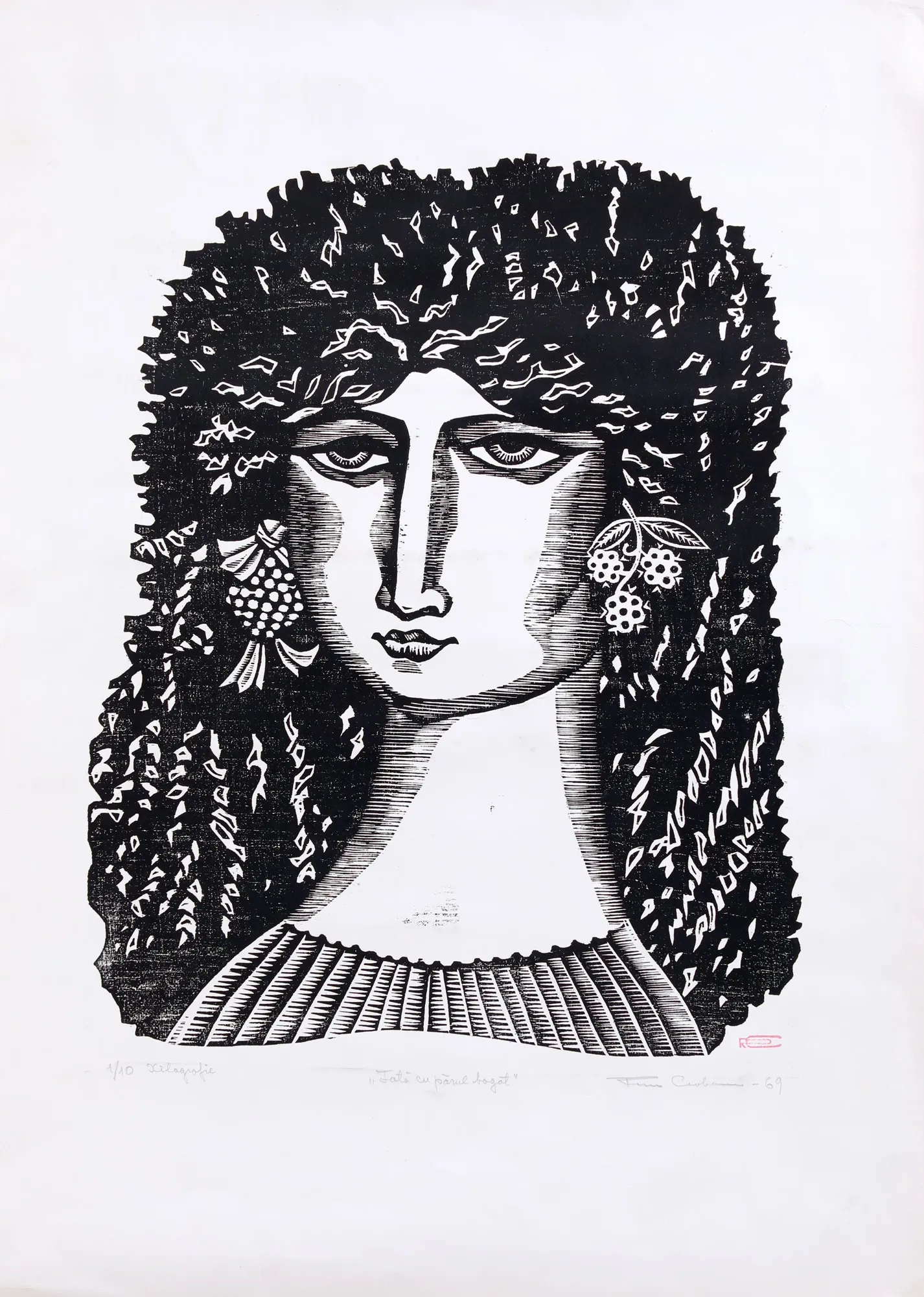 Girl with Thick Hair