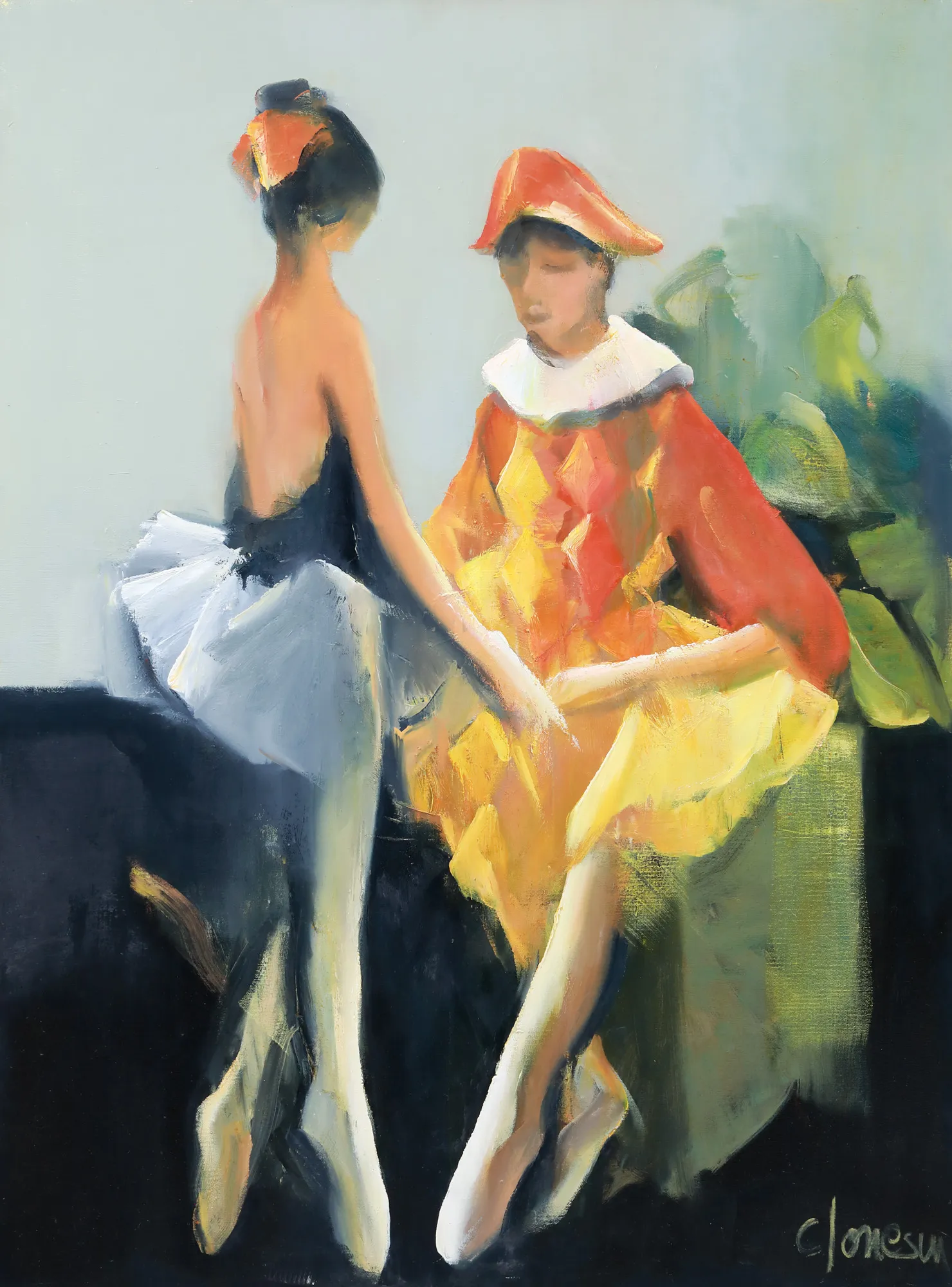 Pierrot și Colombina 