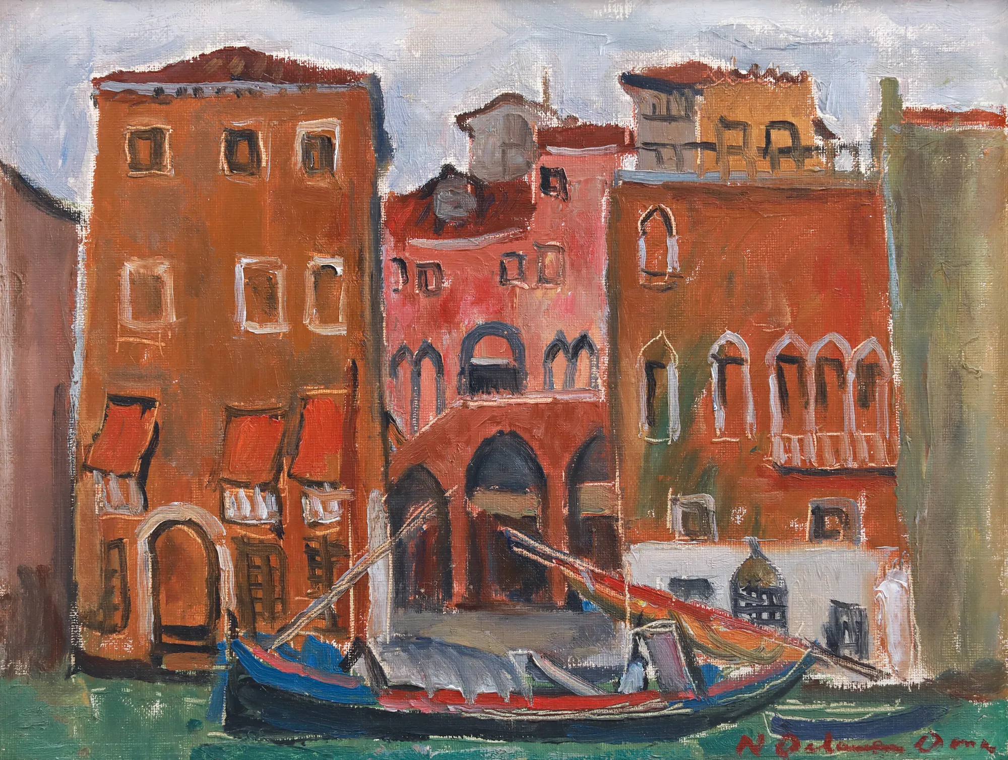 Bărci la Chioggia