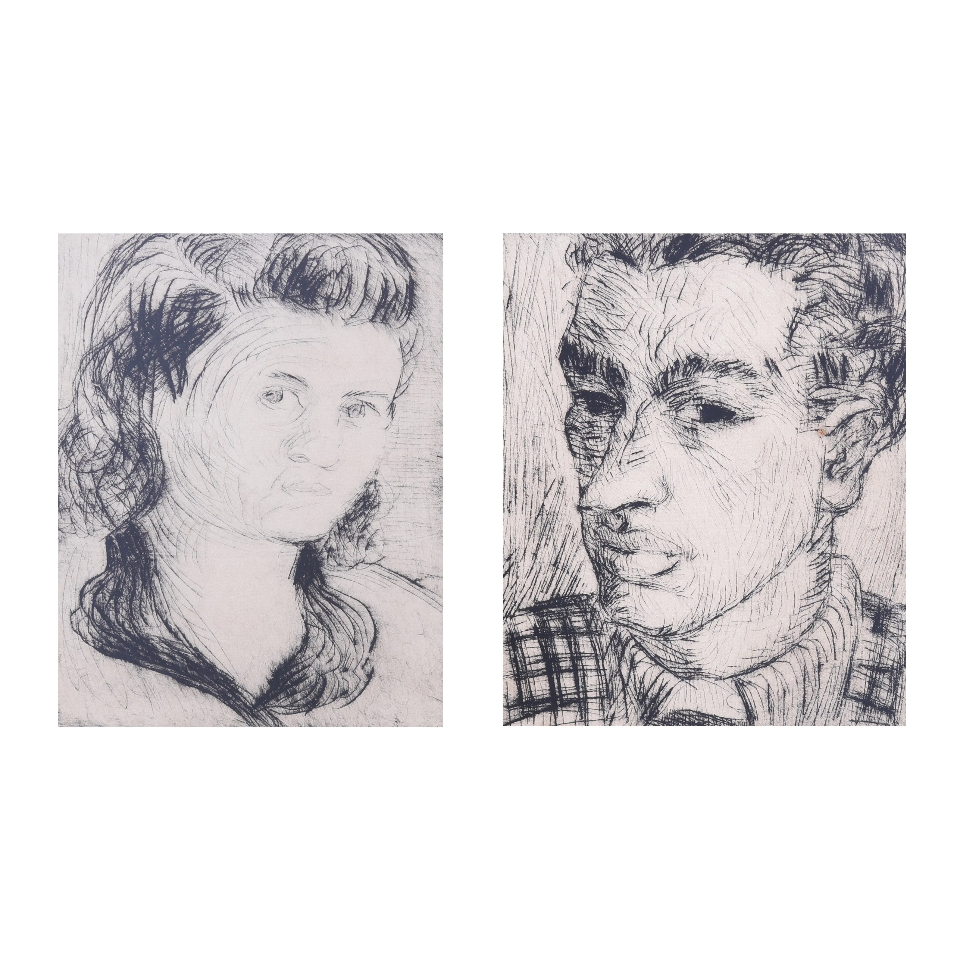 Cuplu (Portretul Nataliei Dumitrescu și al lui Alexandru Istrati)