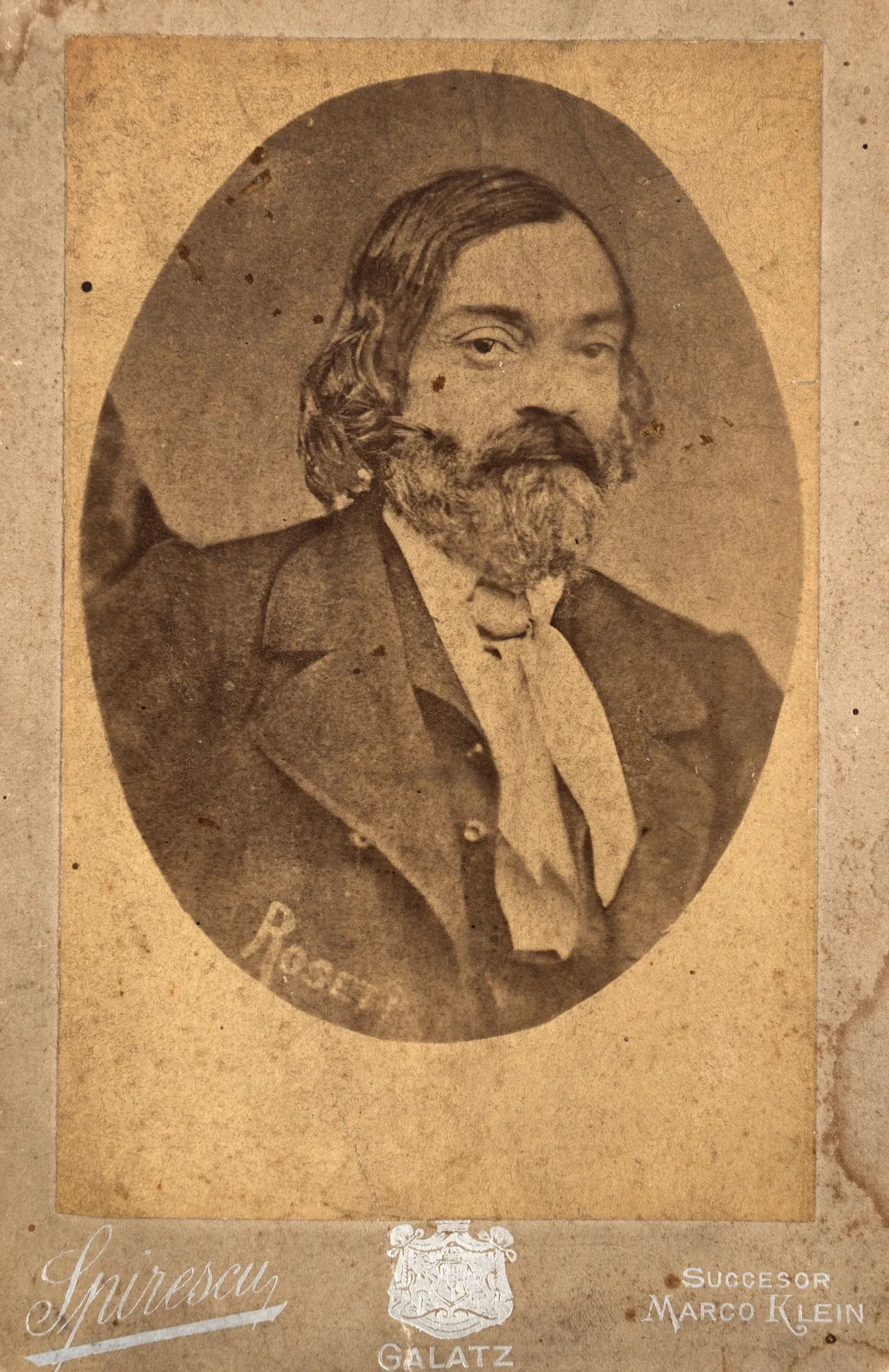 Photography C.A. Rosetti, Spirescu & Marco Klein Photography Studio, Galati, circa 1880, collector's item