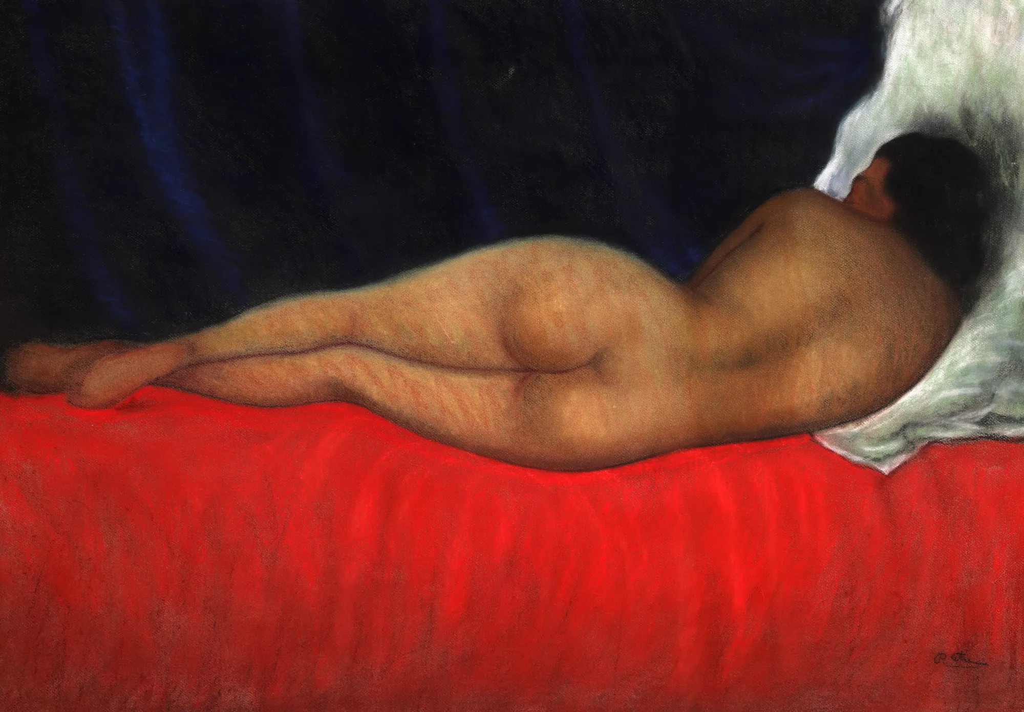 Nud cu spatele
