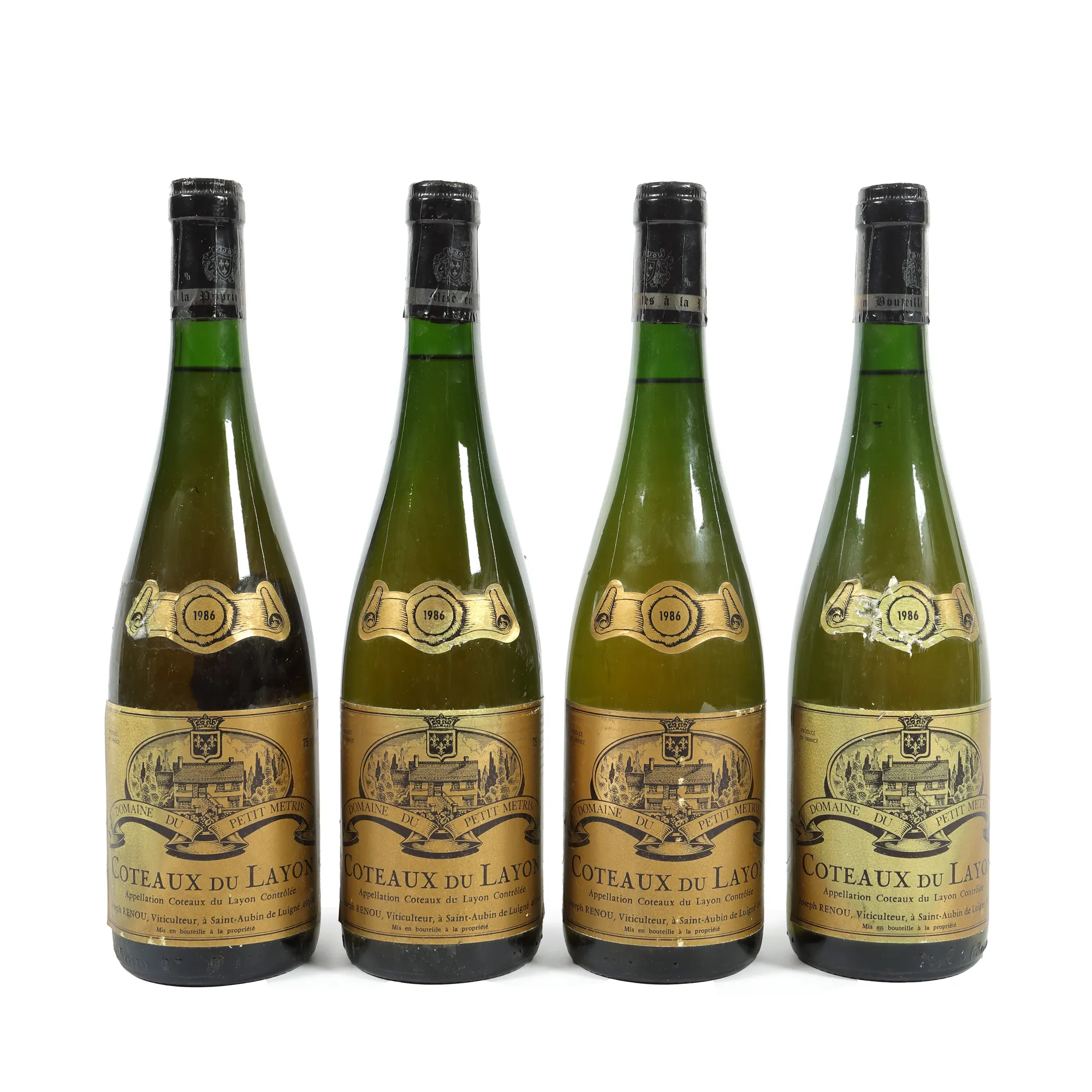 Joseph Renou, Coteaux du Layon, 1986, 4st x 0,75l