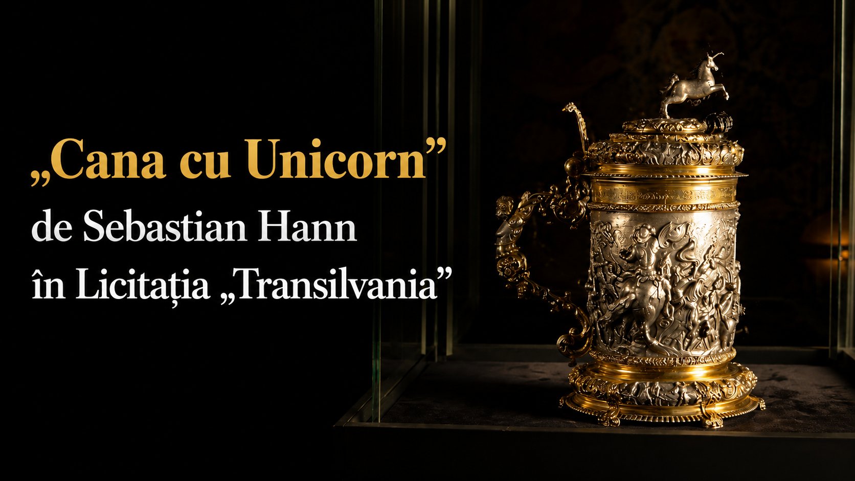 The Unicorn Tankard (David and Goliath) | A 300-Year-Old Treasure from Transylvania at Artmark