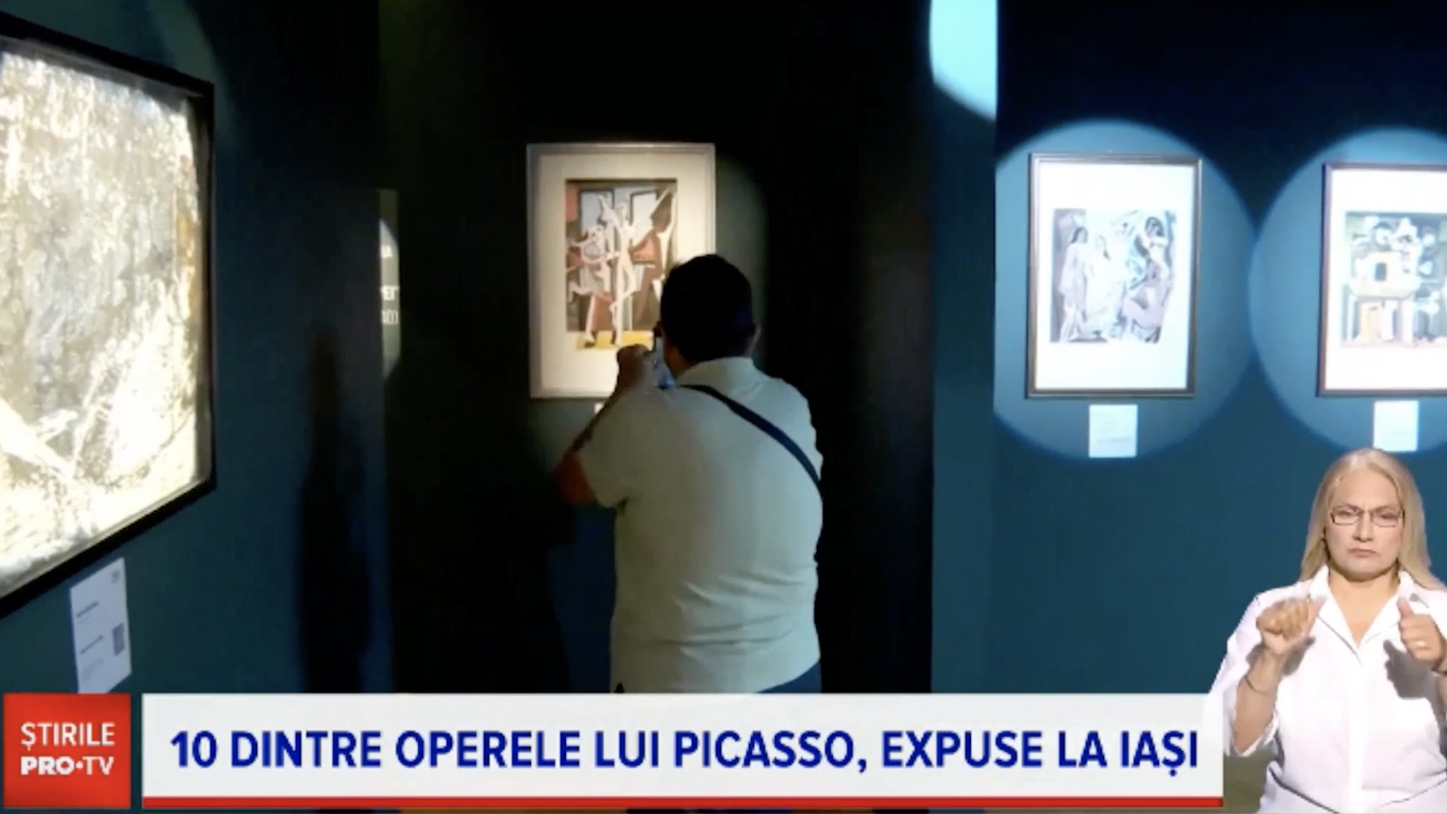 Premieră pentru România! Universul Picasso, într-o licitație-eveniment și expoziție la Iași I reportaj PRO TV