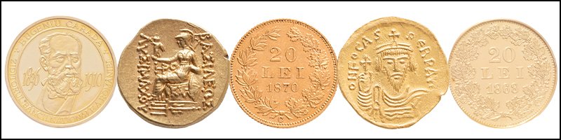 Licitația de Numismatică, inclusiv o secțiune dedicată aniversării a 150 de ani de la nașterea Reginei Maria #605/2025