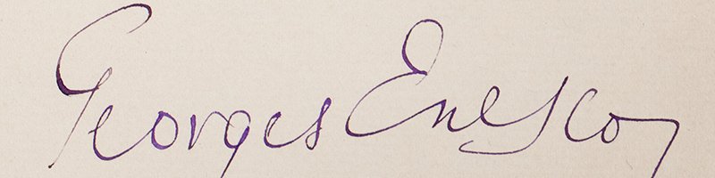 "From Eminescu to Enescu". Rare Book Auction, including a Nicolae Vermont archive