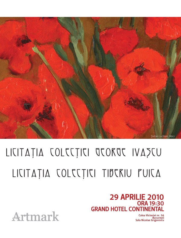 Licitația Colecțiilor George Ivașcu și Tiberiu Puica #11/2010