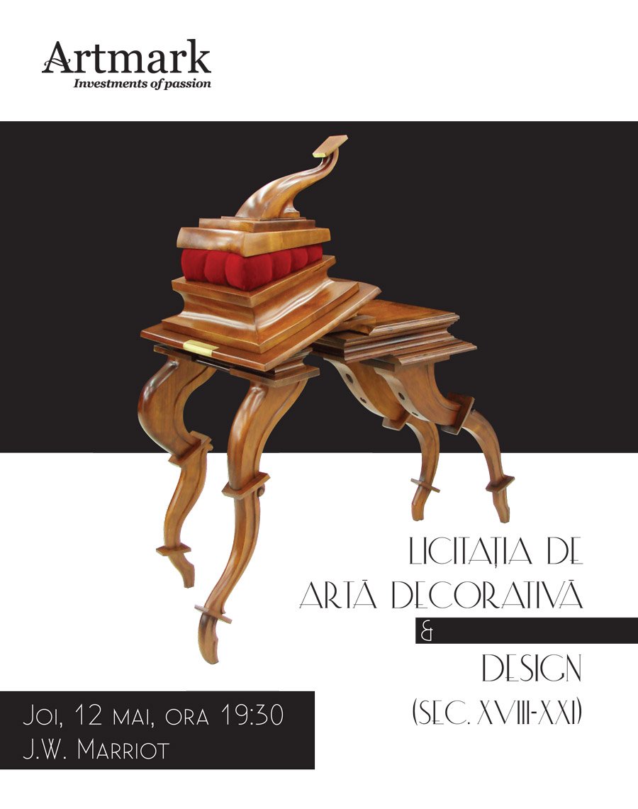 Licitația de Artă Decorativă & Design (sec. XVIII - XXI)  #31/2011
