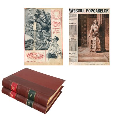 ”Războiul Popoarelor”, de Ion Gorun, două volume, București, 1914 și 1915