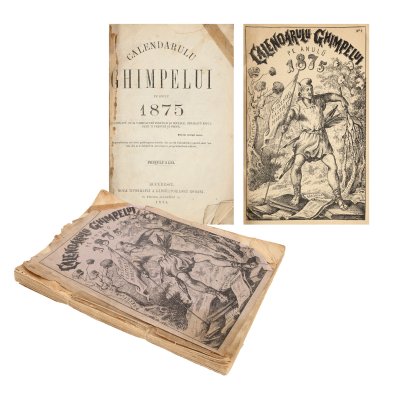 Calendarul Ghimpelui 1875, București, 1874